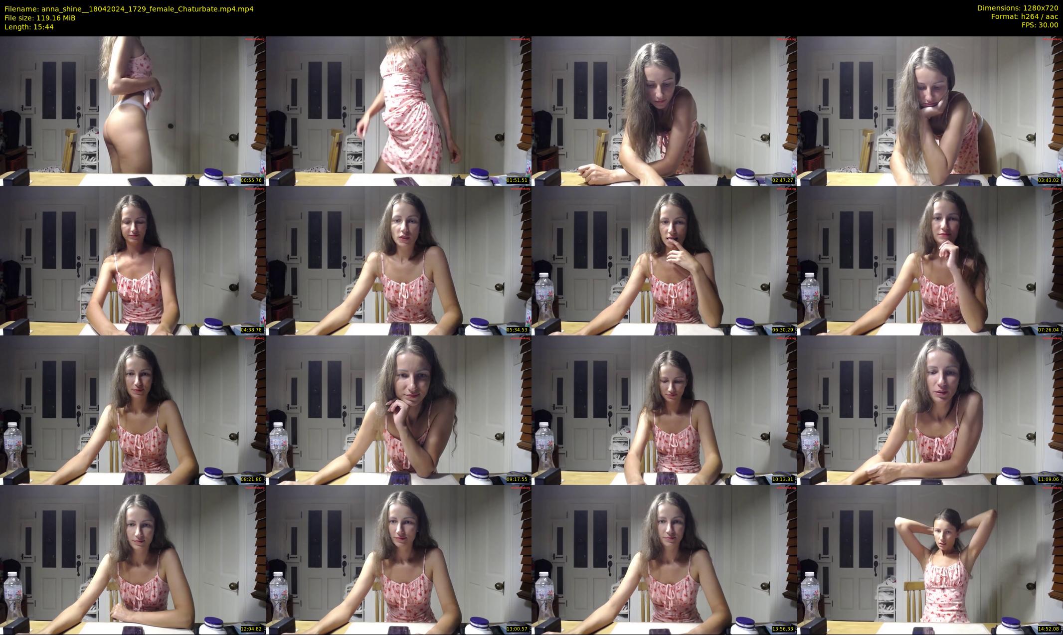 anna_shine_ — 16 minute Chaturbate female cam show recording, 720p, Apr 18, 2024