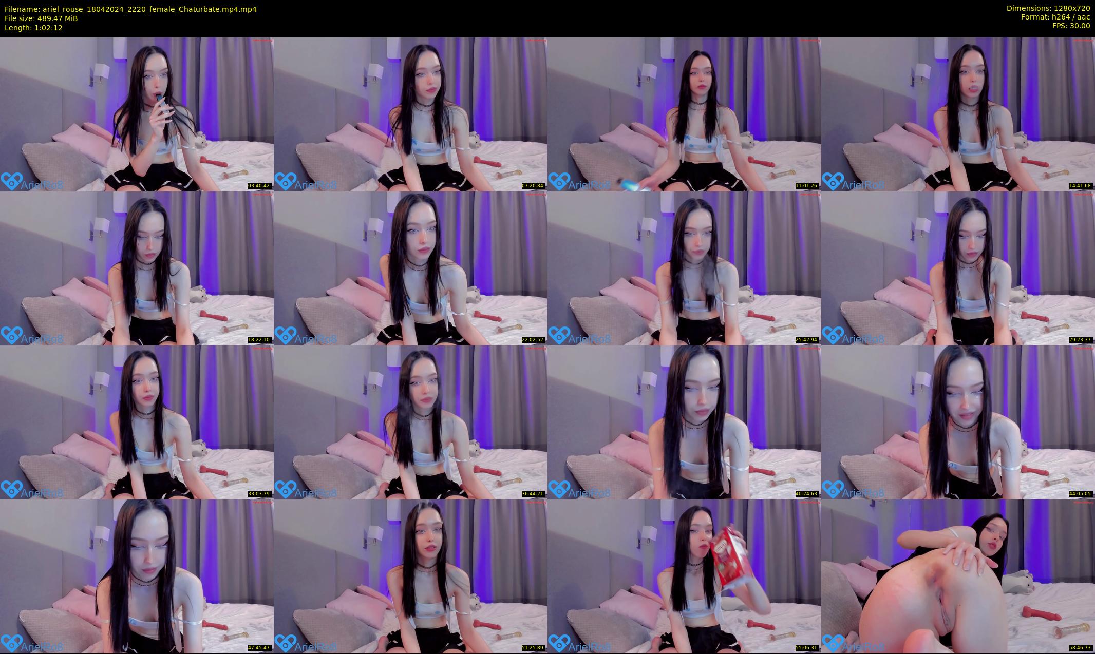 ariel_rouse — 63 minute Chaturbate female cam show recording, 720p, Apr 18, 2024