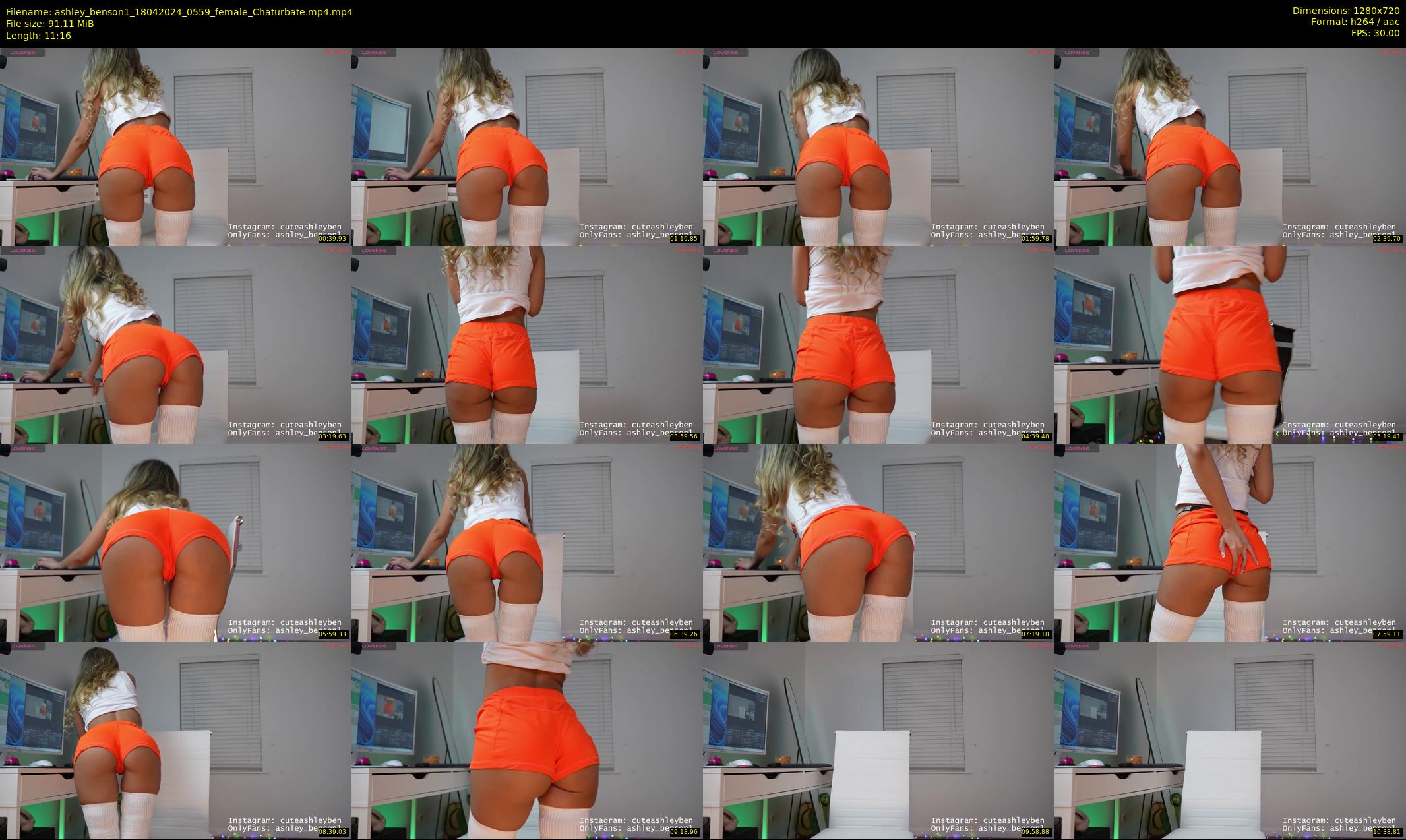 ashley_benson1 — 12 minute Chaturbate female cam show recording, 720p, Apr 18, 2024