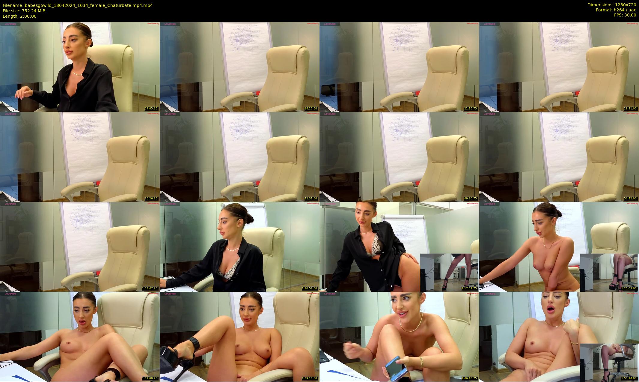 babesgowild — 120 minute Chaturbate couple cam show recording, 720p, Apr 18, 2024
