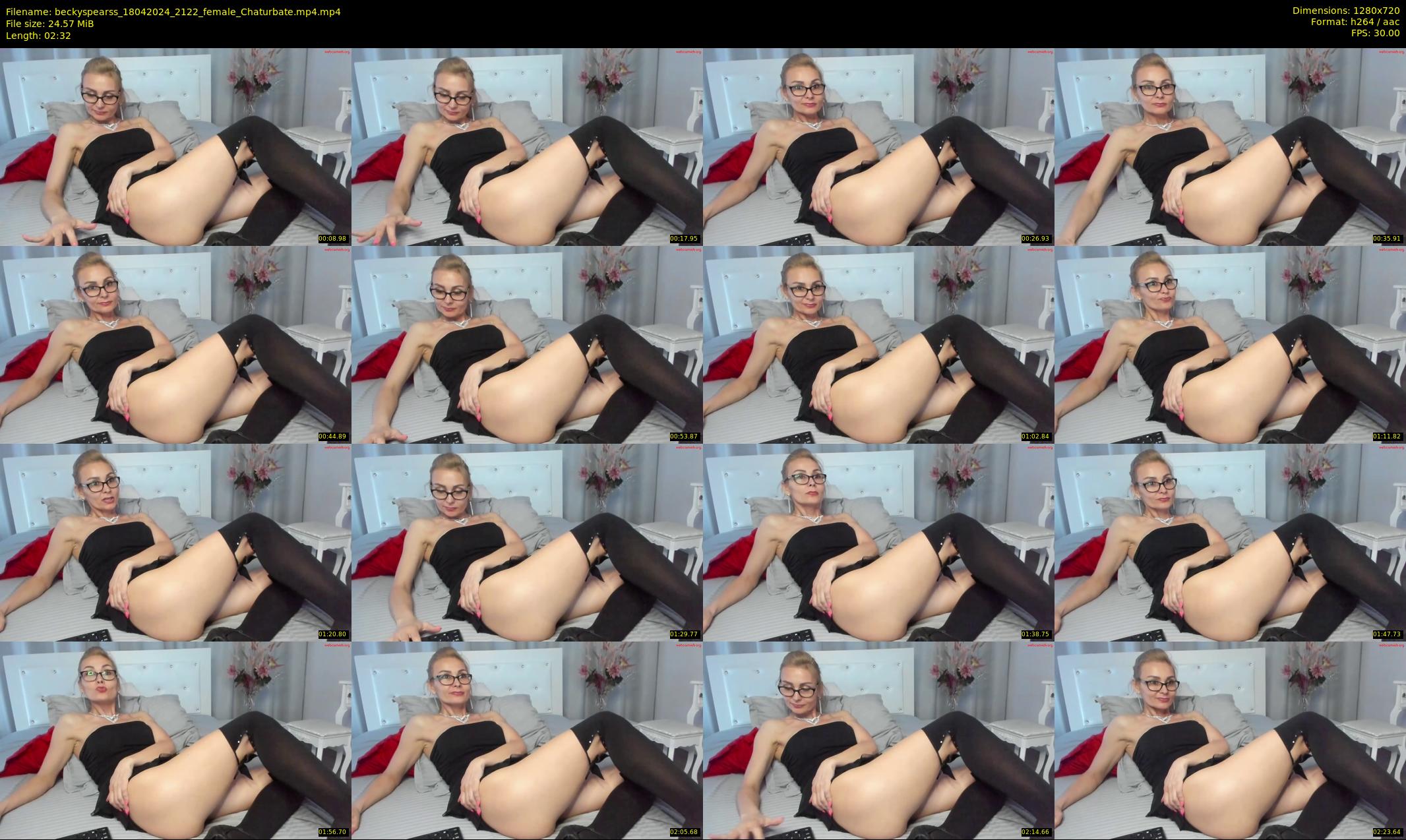 beckyspearss — 3 minute Chaturbate female cam show recording, 720p, Apr 18, 2024