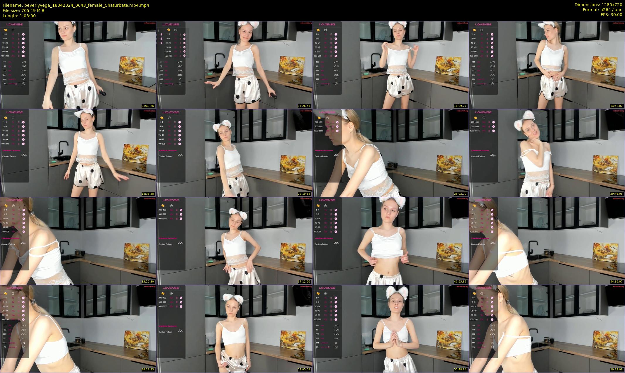 beverlyvega — 63 minute Chaturbate couple cam show recording, 720p, Apr 18, 2024