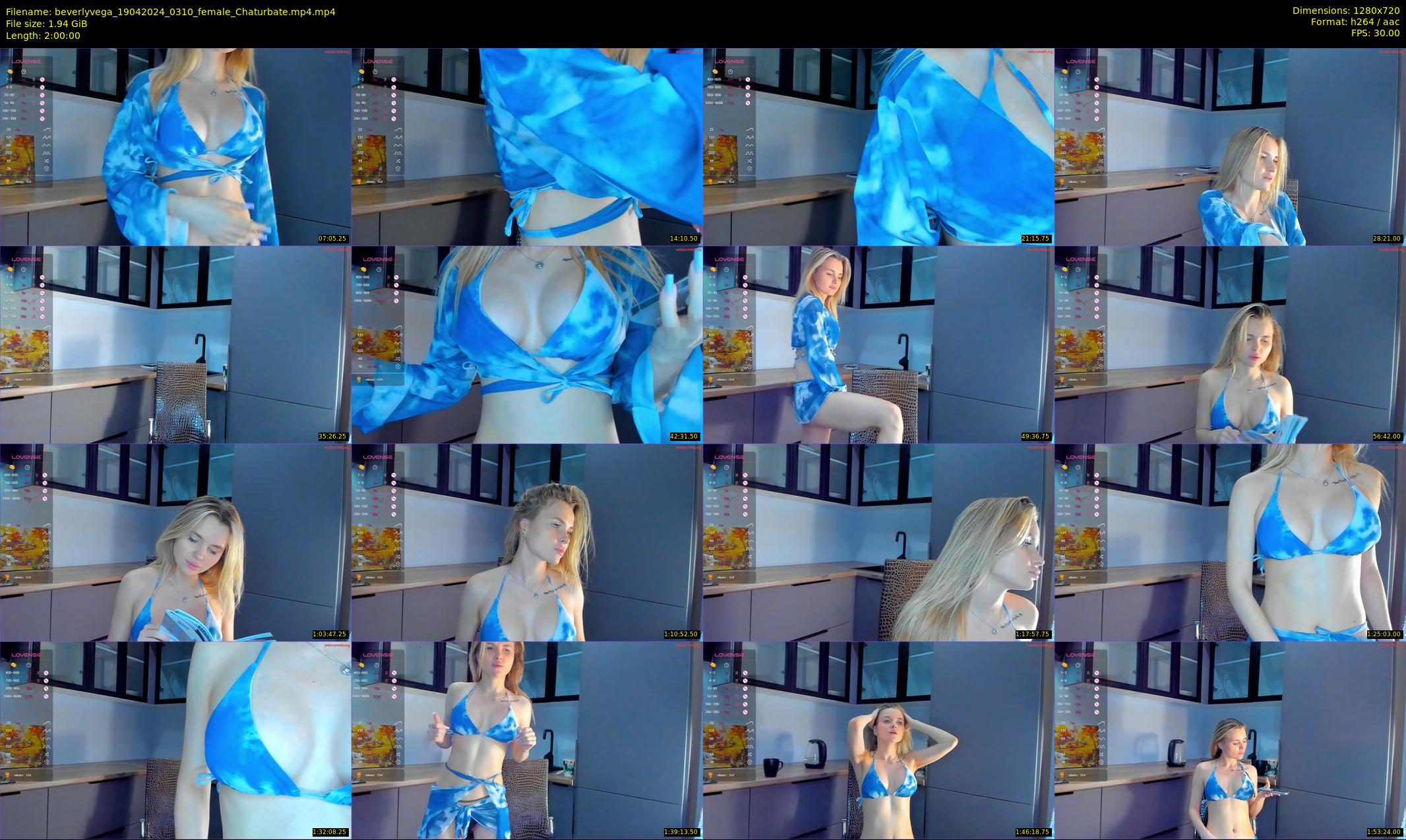 beverlyvega — 120 minute Chaturbate couple cam show recording, 720p, Apr 19, 2024