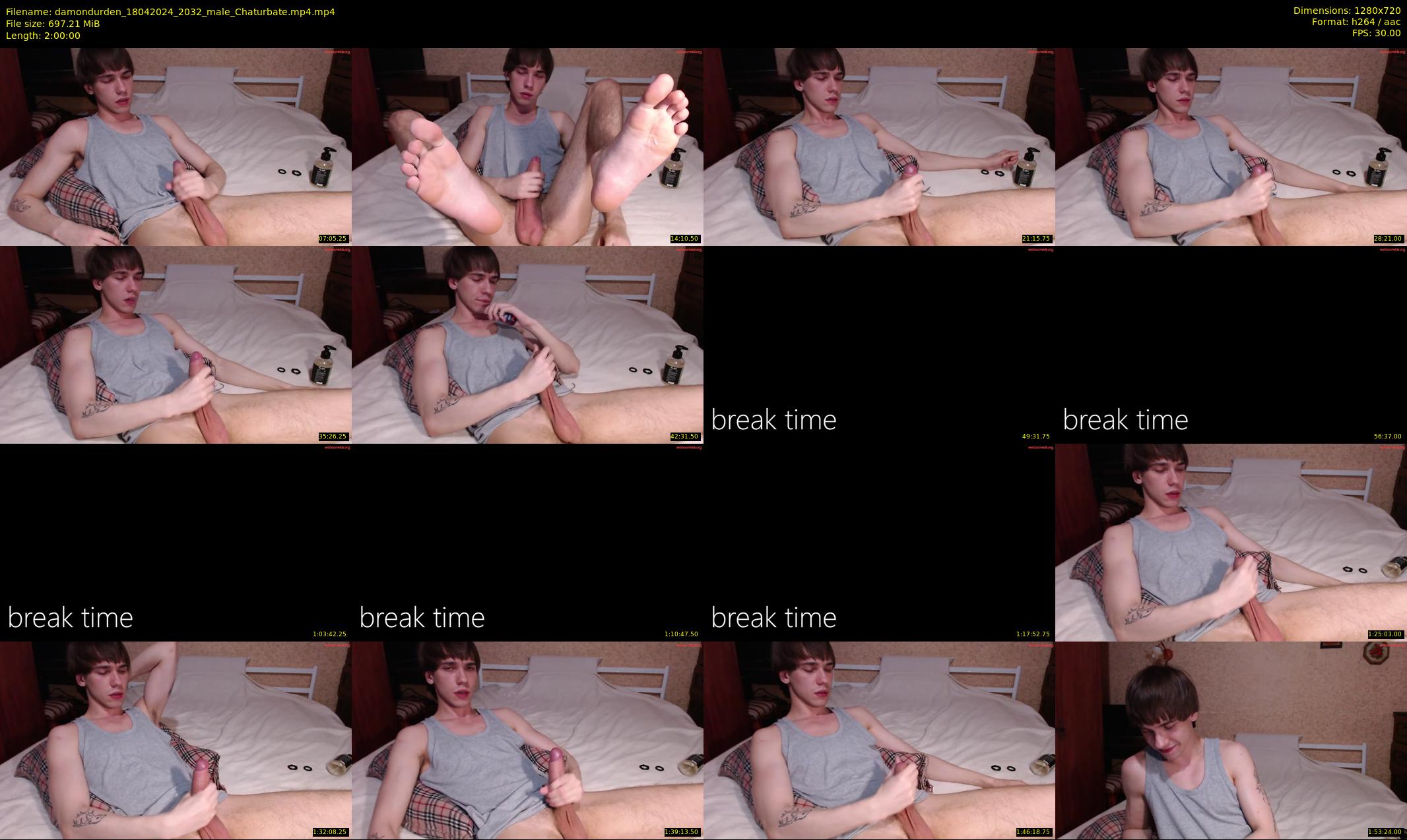 damondurden — 120 minute Chaturbate male cam show recording, 720p, Apr 18, 2024