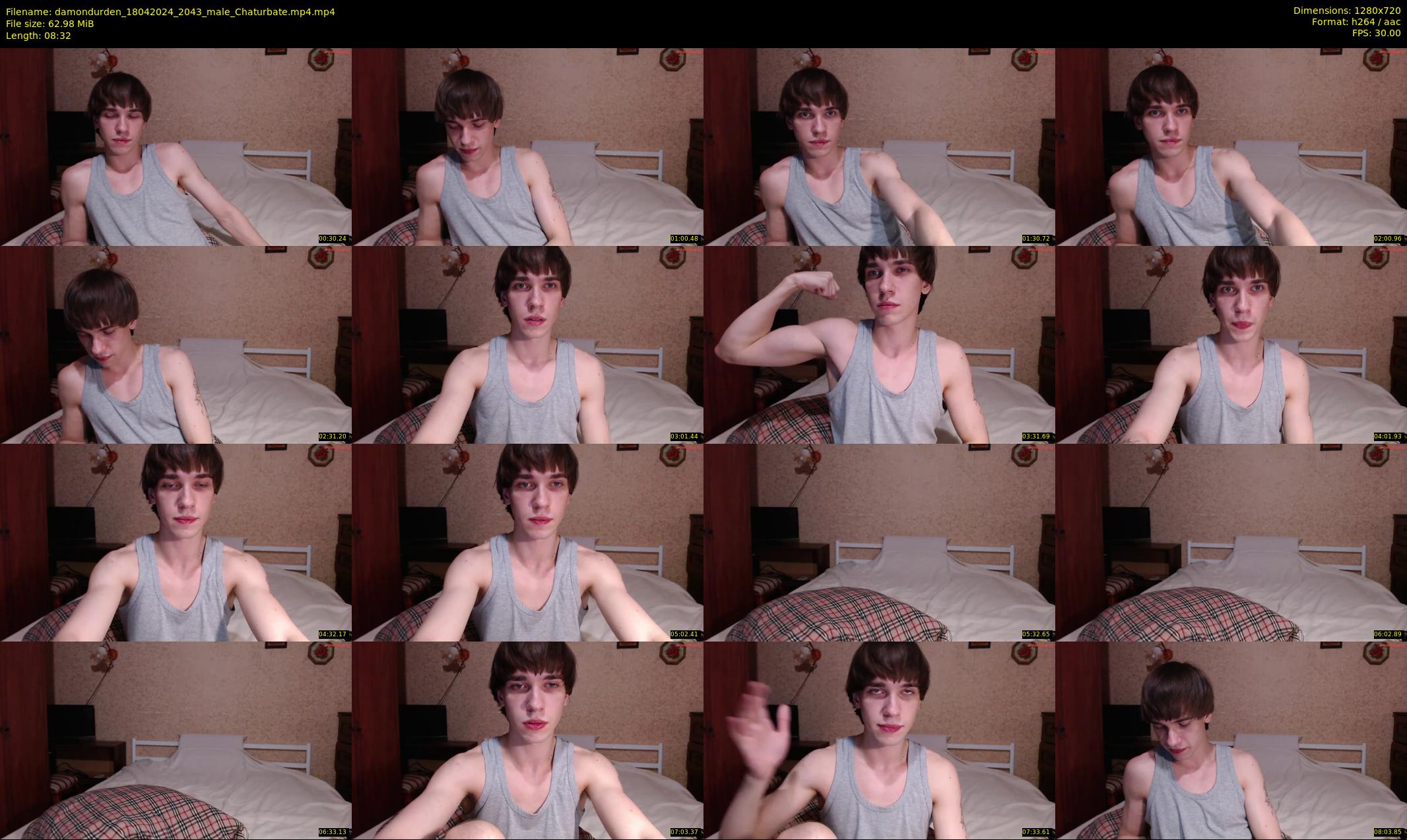 damondurden — 9 minute Chaturbate male cam show recording, 720p, Apr 18, 2024