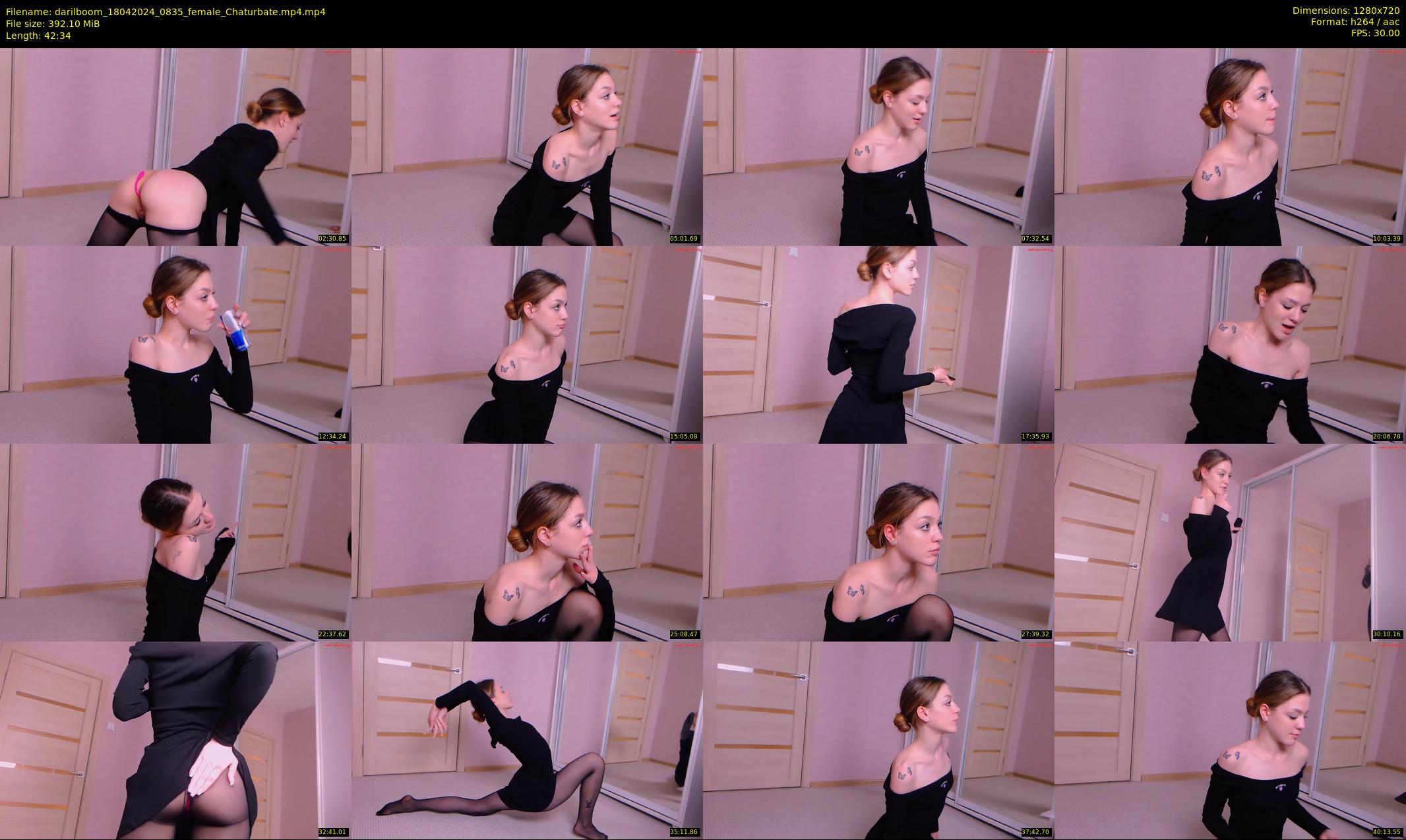 darilboom — 43 minute Chaturbate female cam show recording, 720p, Apr 18, 2024
