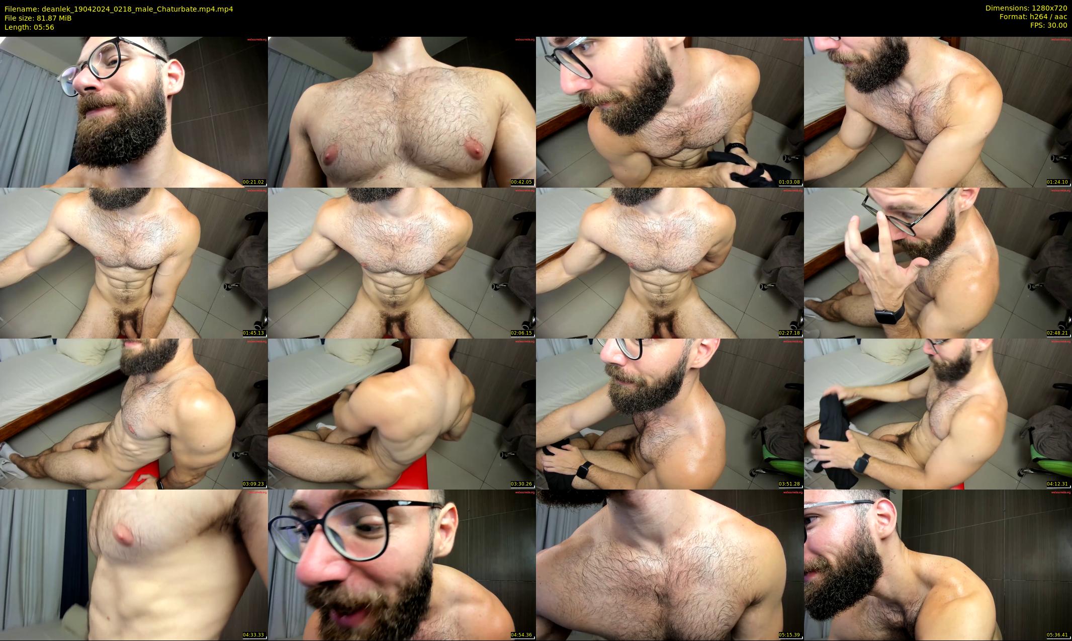 deanlek — 6 minute Chaturbate male cam show recording, 720p, Apr 19, 2024