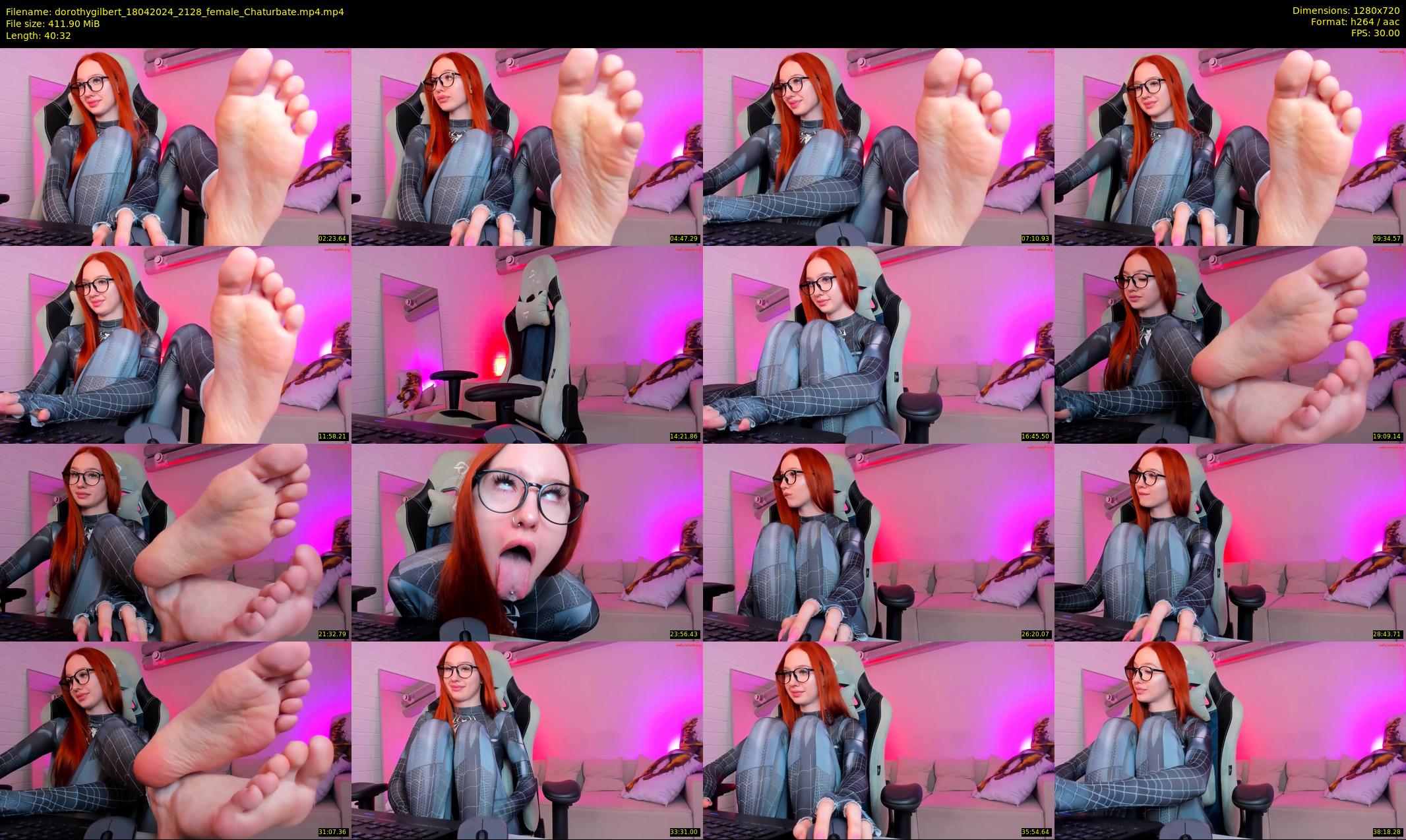 dorothygilbert — 41 minute Chaturbate female cam show recording, 720p, Apr 18, 2024