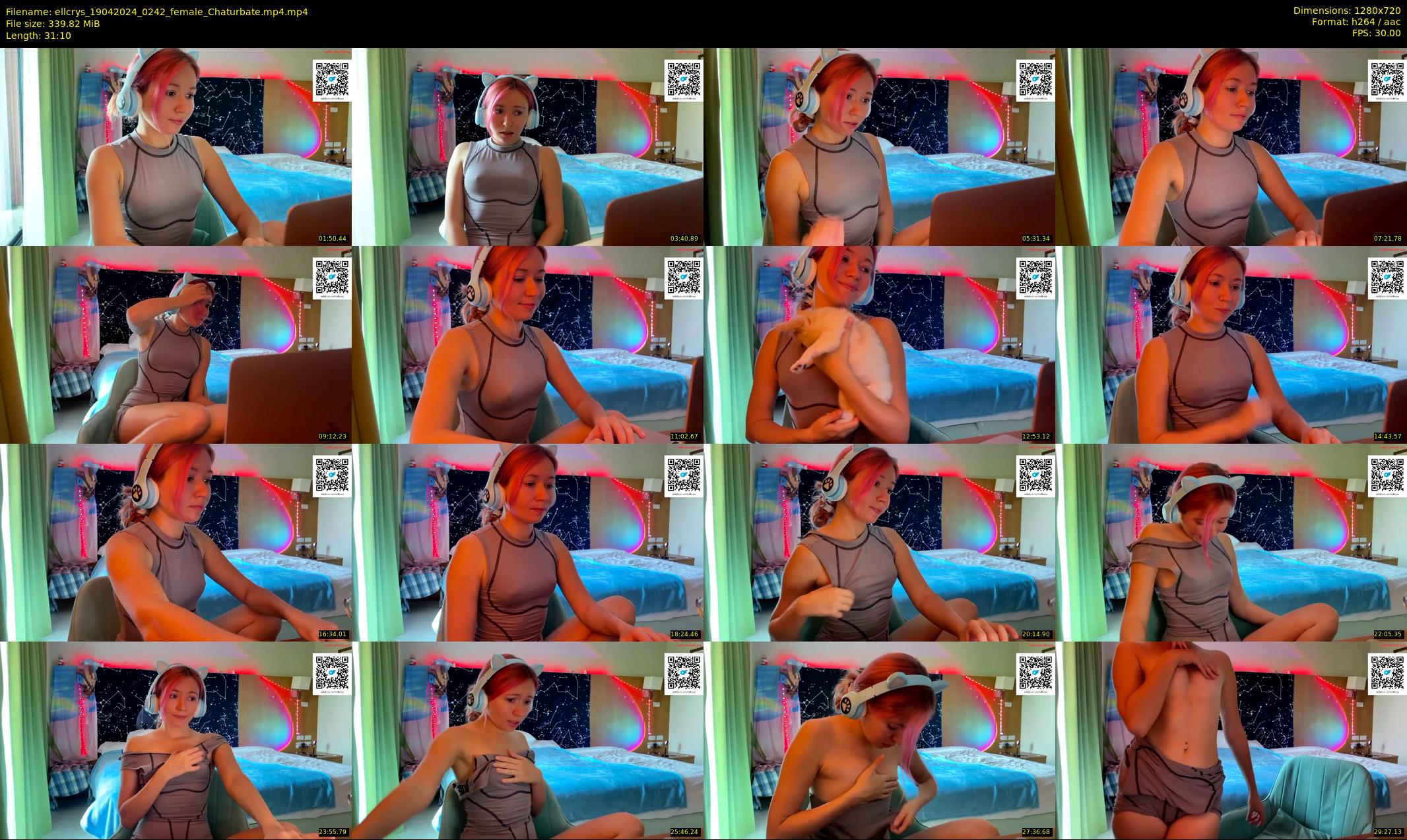 ellcrys — 32 minute Chaturbate couple cam show recording, 720p, Apr 19, 2024