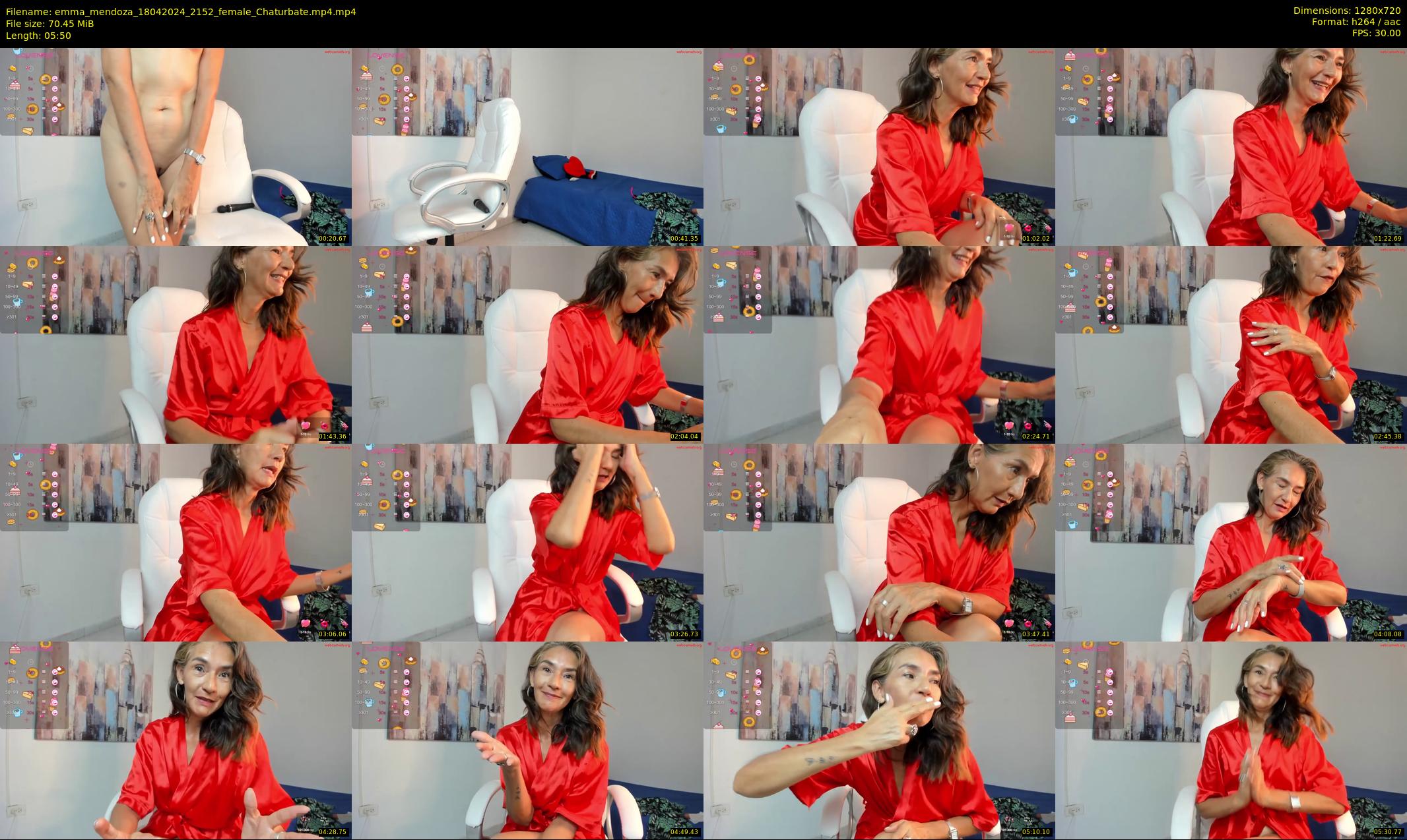emma_mendoza — 6 minute Chaturbate female cam show recording, 720p, Apr 18, 2024