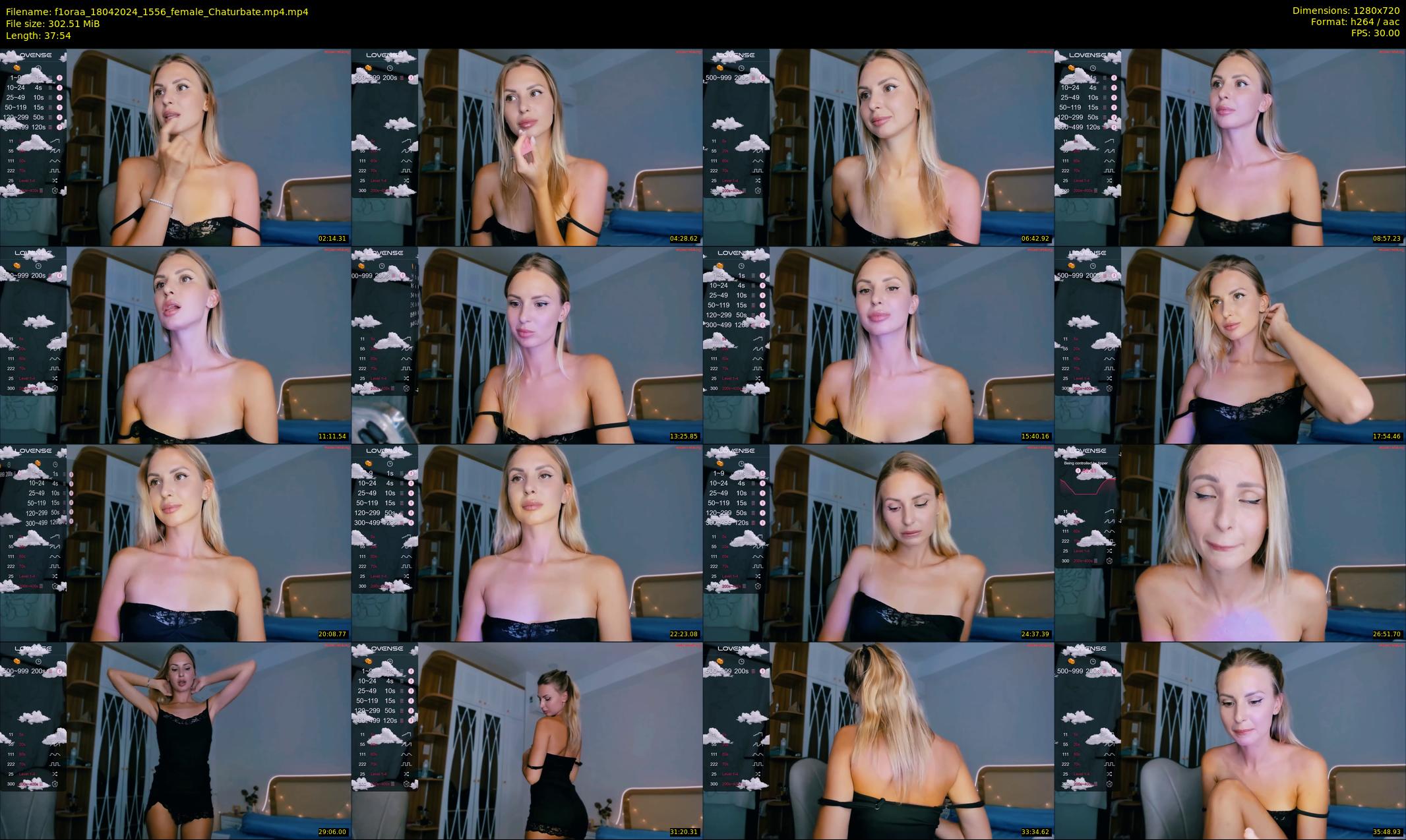 f1oraa — 38 minute Chaturbate female cam show recording, 720p, Apr 18, 2024