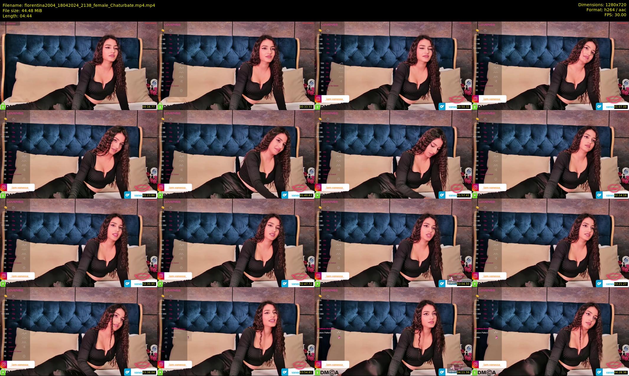 florentina2004 — 5 minute Chaturbate female cam show recording, 720p, Apr 18, 2024