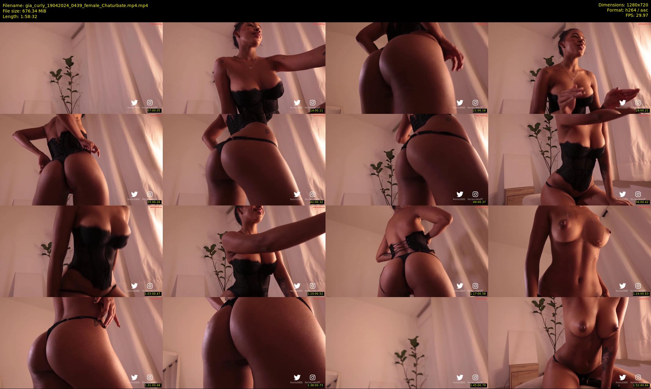 gia_curly — 119 minute Chaturbate female cam show recording, 720p, Apr 19, 2024