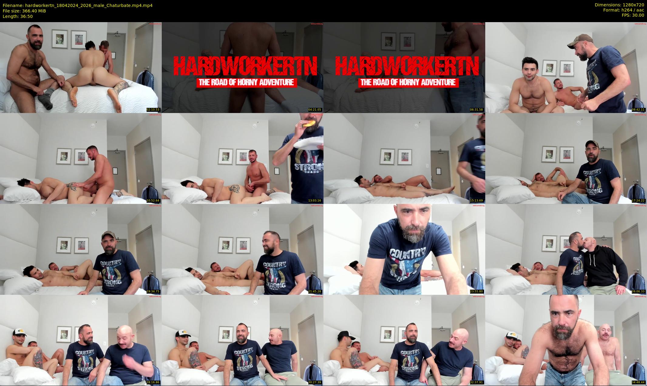 hardworkertn — 37 minute Chaturbate male cam show recording, 720p, Apr 18, 2024
