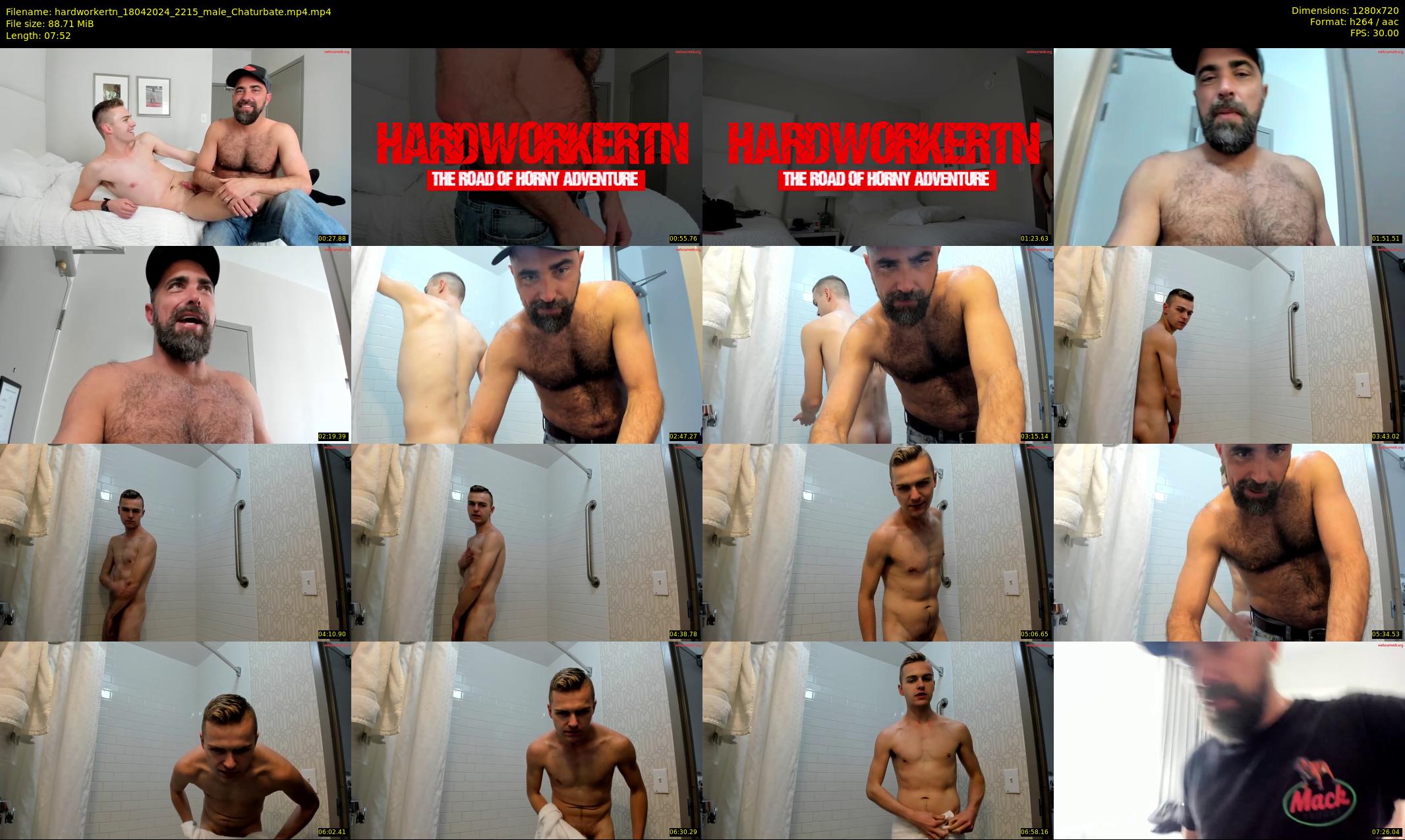 hardworkertn — 8 minute Chaturbate male cam show recording, 720p, Apr 18, 2024