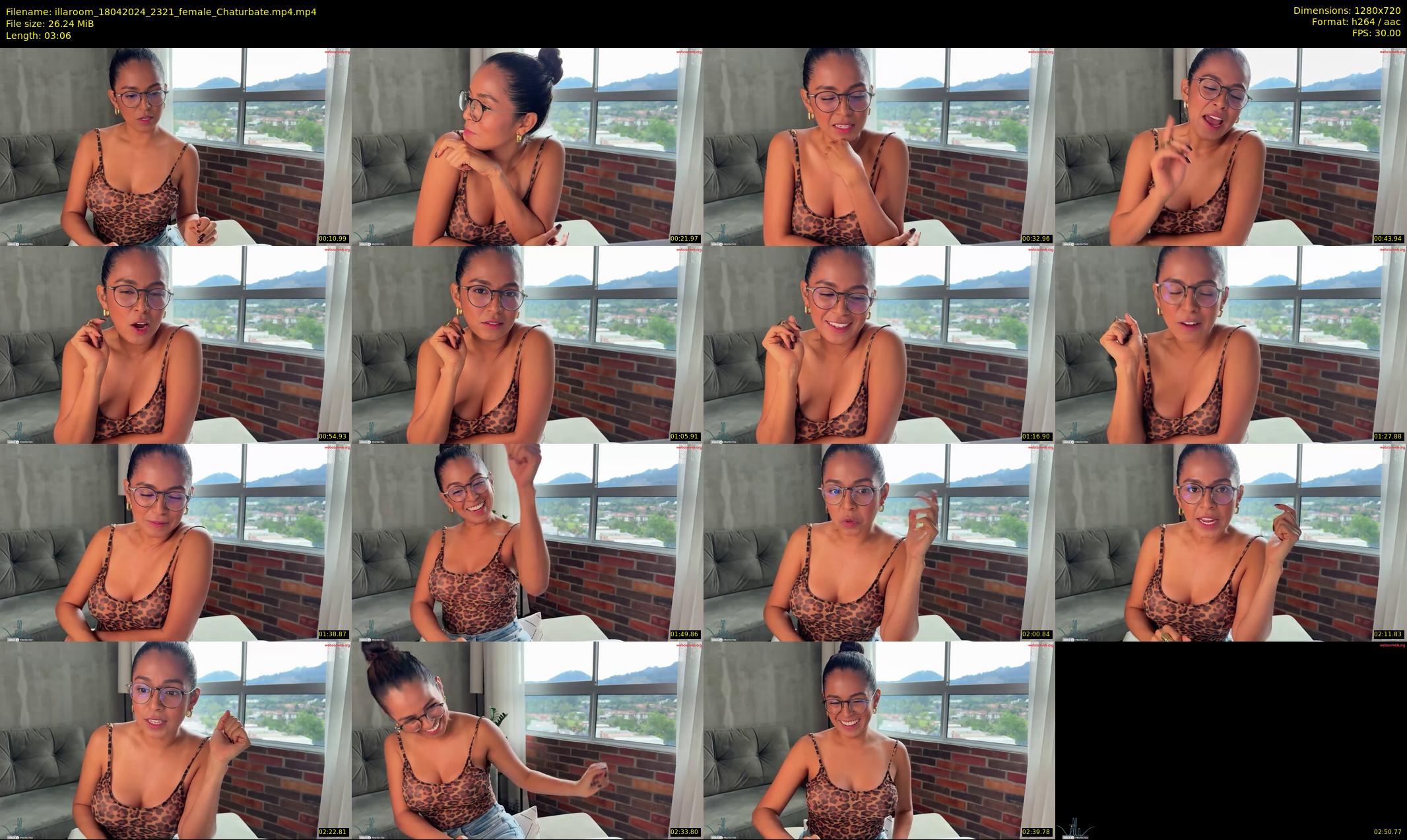 illaroom — 4 minute Chaturbate female cam show recording, 720p, Apr 18, 2024