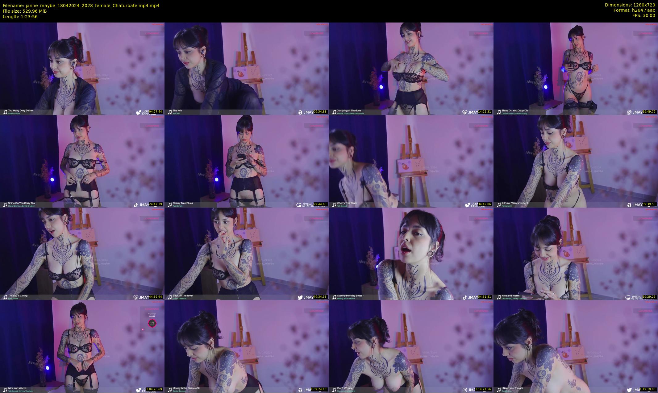 janne_maybe — 84 minute Chaturbate female cam show recording, 720p, Apr 18, 2024