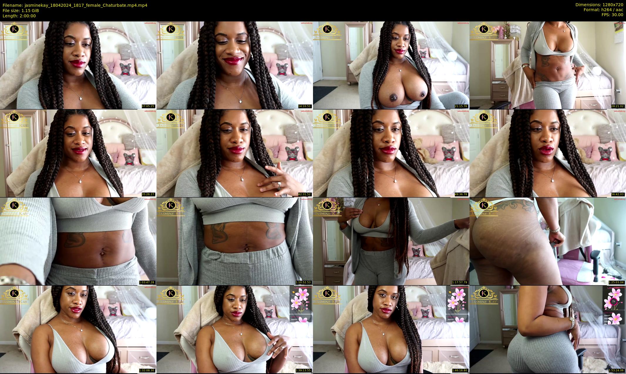 jasminekay — 120 minute Chaturbate female cam show recording, 720p, Apr 18, 2024