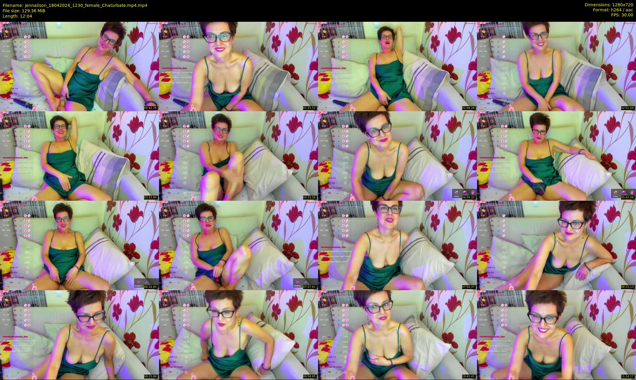 jennalison — 13 minute Chaturbate female cam show recording, 720p, Apr 18, 2024