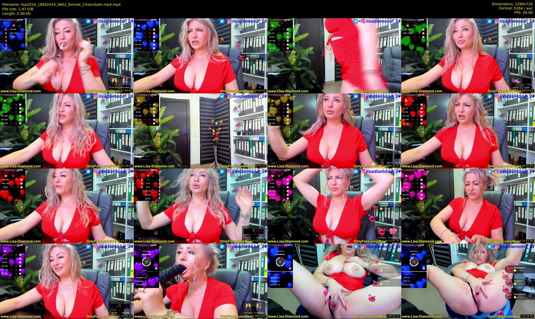 lisa2018 — 120 minute Chaturbate female cam show recording, 720p, Apr 18, 2024
