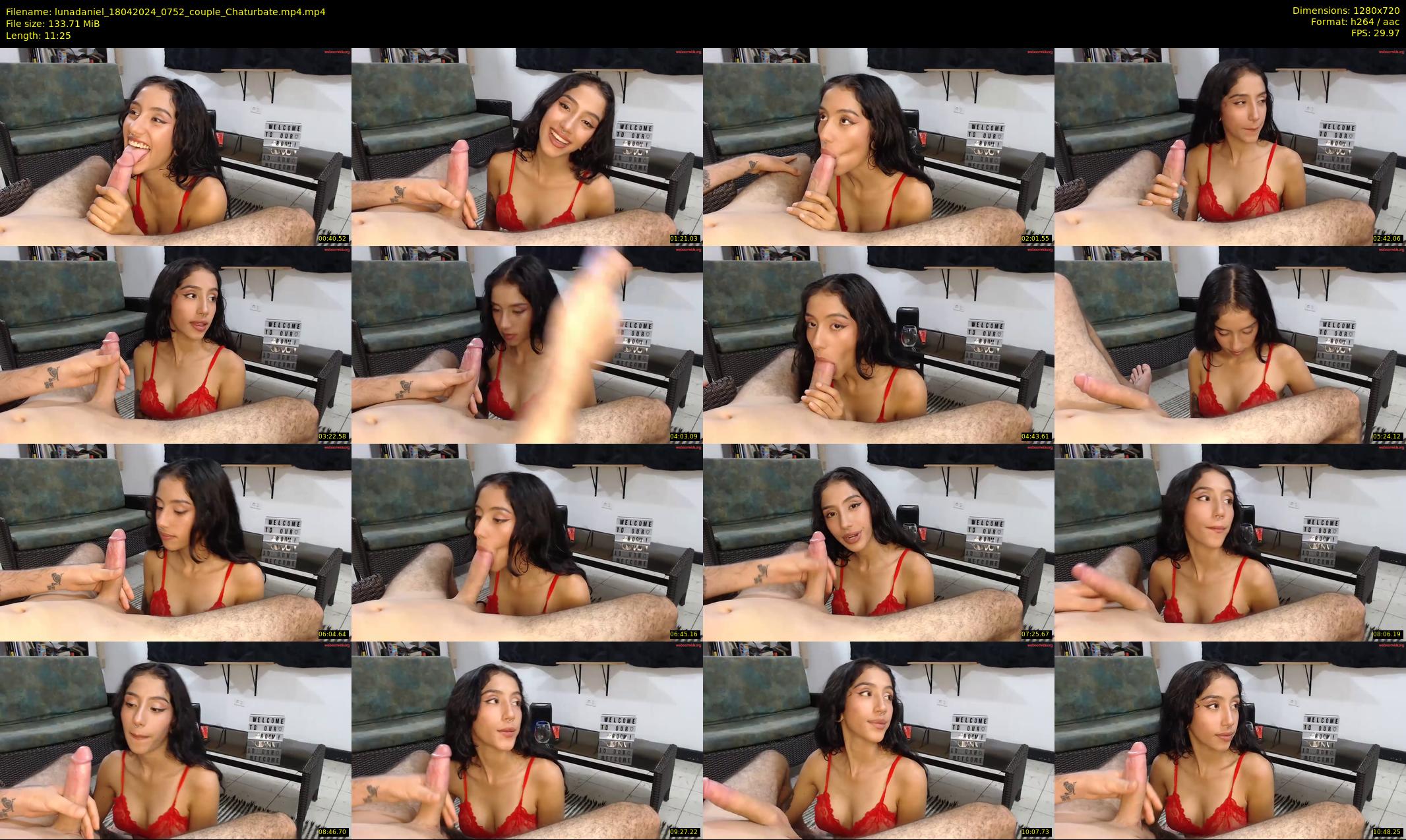 lunadaniel — 12 minute Chaturbate couple cam show recording, 720p, Apr 18, 2024