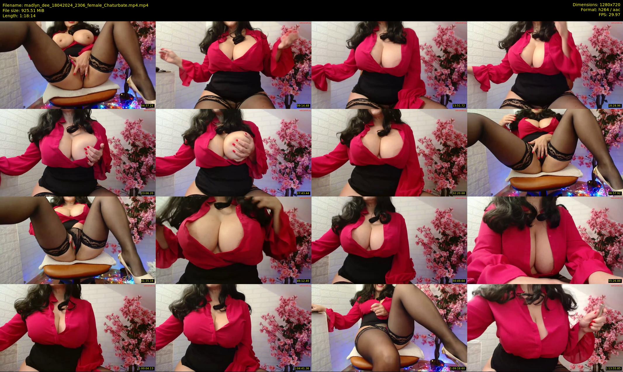 madlyn_dee — 79 minute Chaturbate female cam show recording, 720p, Apr 18, 2024