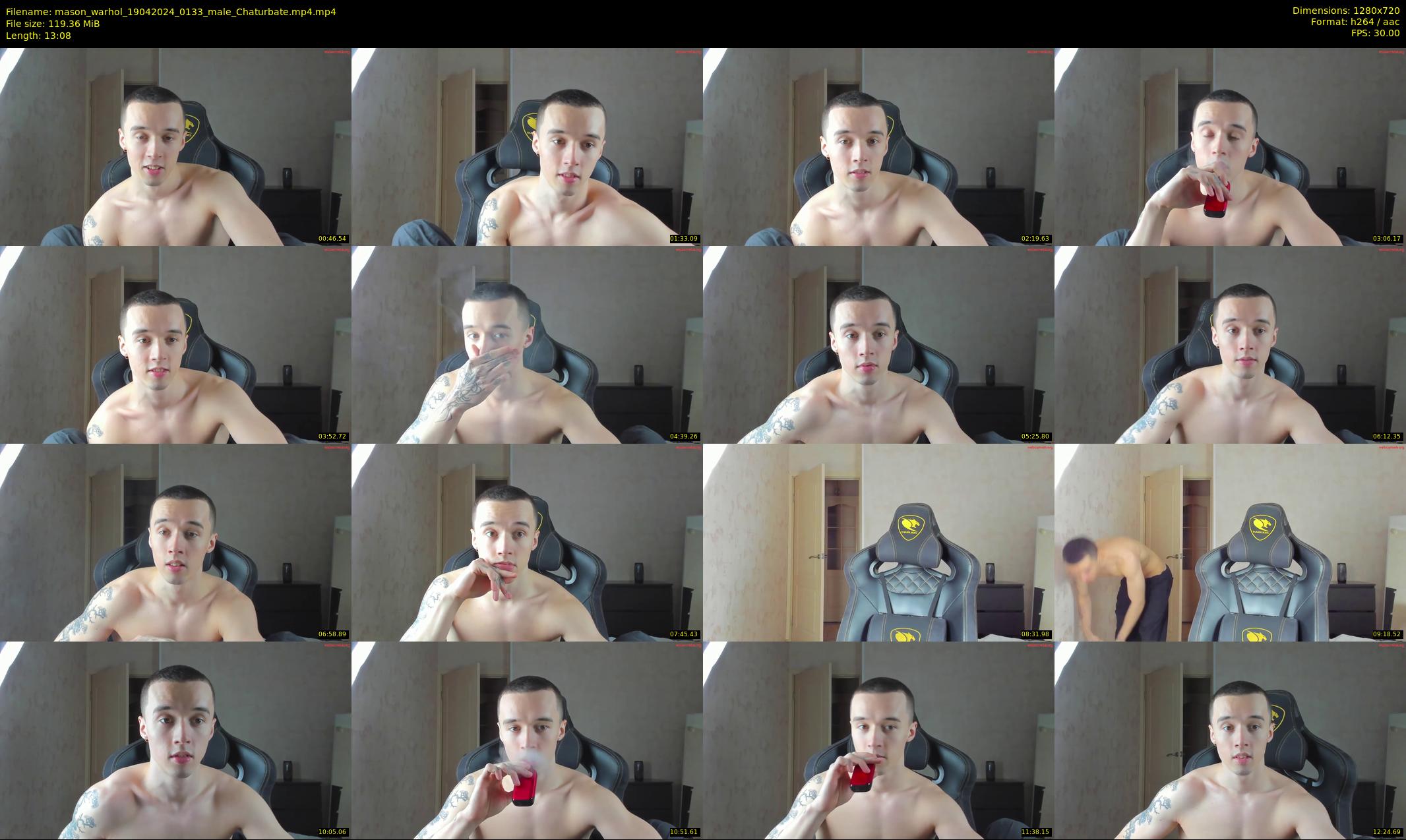 mason_warhol — 14 minute Chaturbate male cam show recording, 720p, Apr 19, 2024