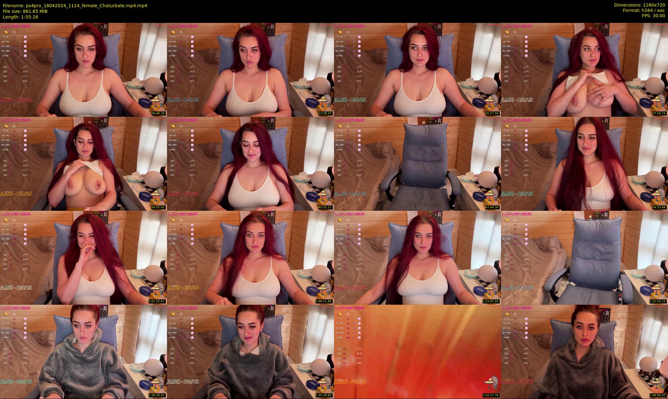 ps4pro — 116 minute Chaturbate female cam show recording, 720p, Apr 18, 2024