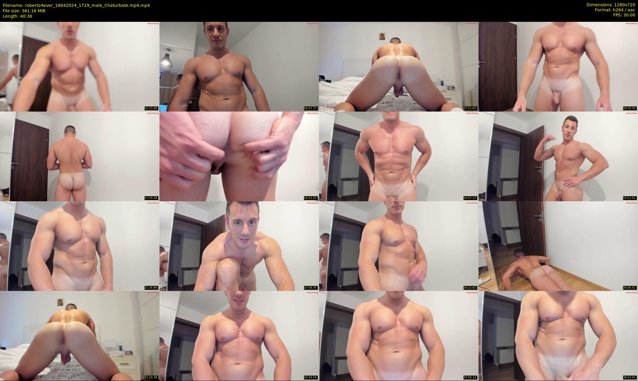 roberto4ever — 41 minute Chaturbate male cam show recording, 720p, Apr 18, 2024