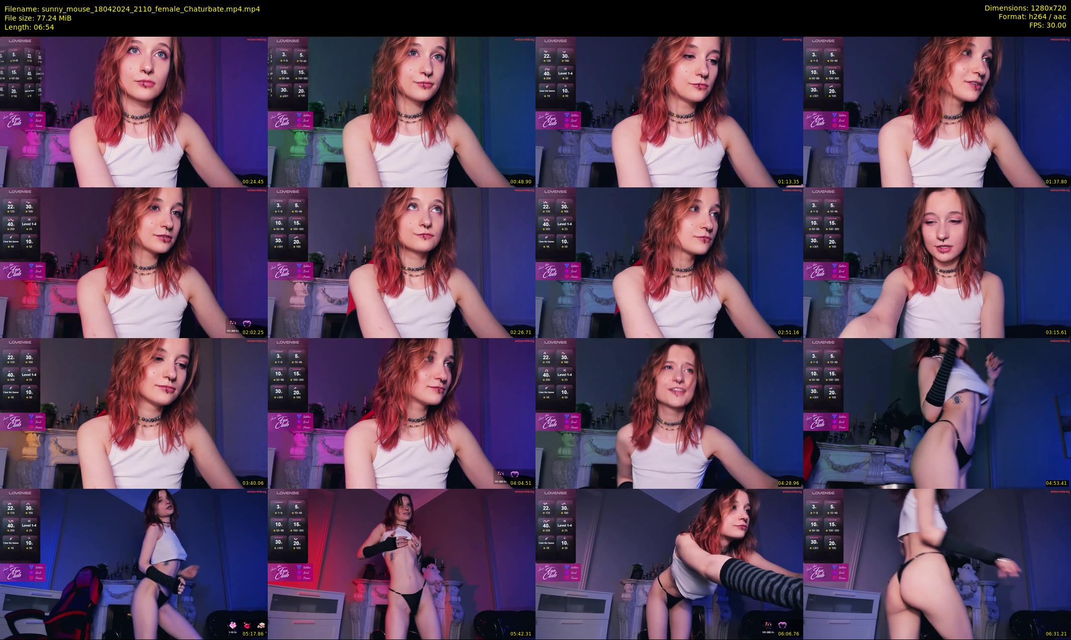 sunny_mouse — 7 minute Chaturbate female cam show recording, 720p, Apr 18, 2024