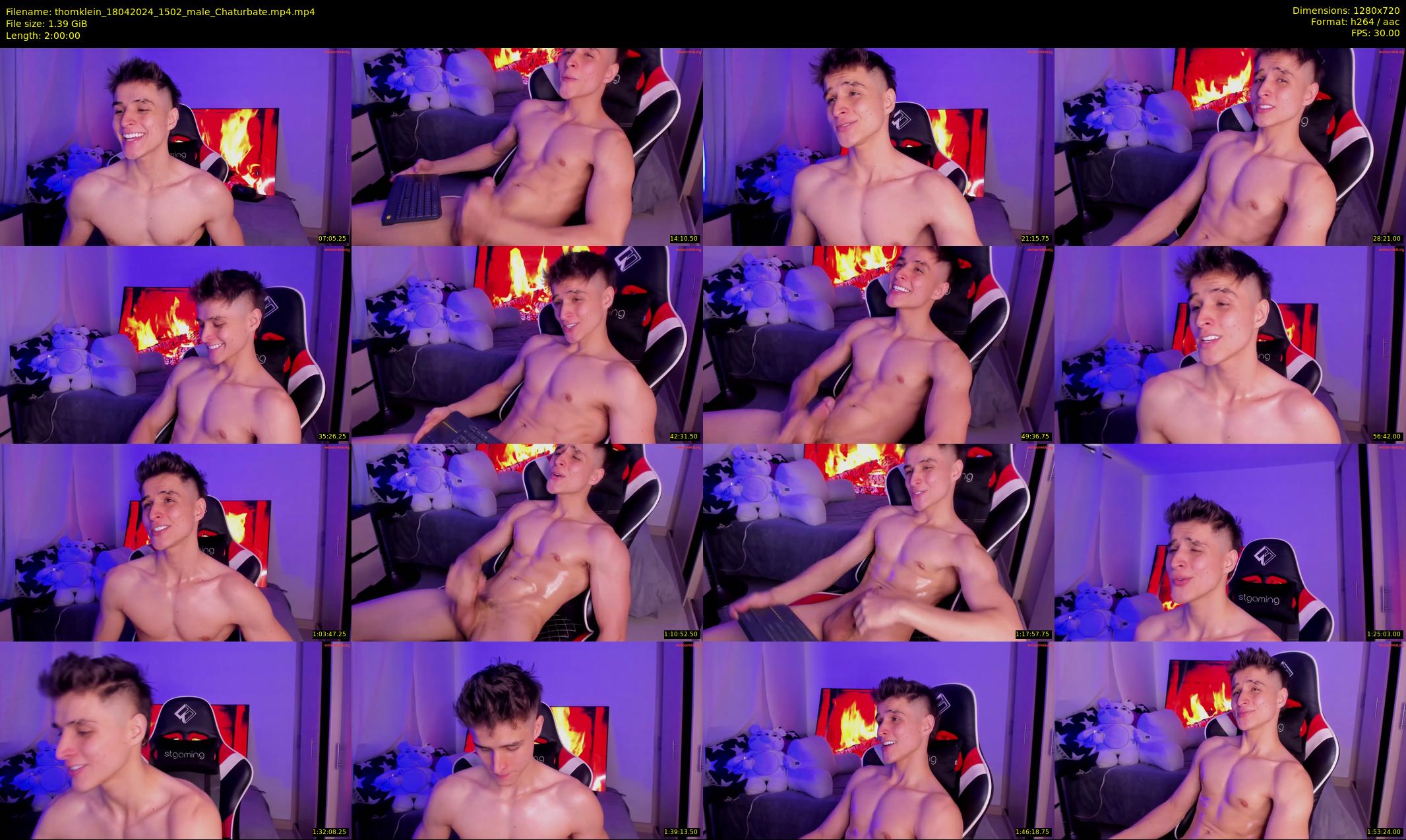 thomklein — 120 minute Chaturbate male cam show recording, 720p, Apr 18, 2024