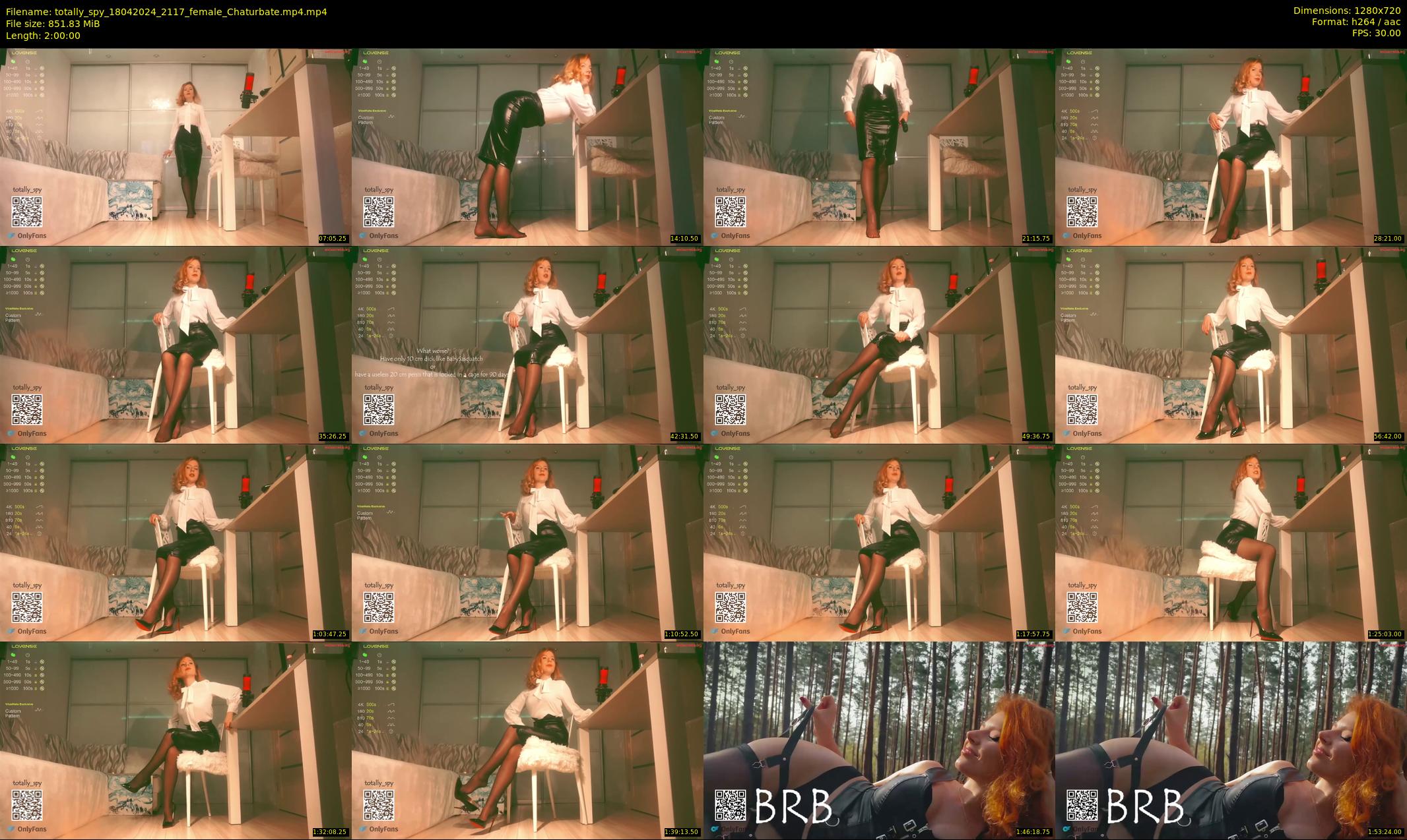 totally_spy — 120 minute Chaturbate female cam show recording, 720p, Apr 18, 2024