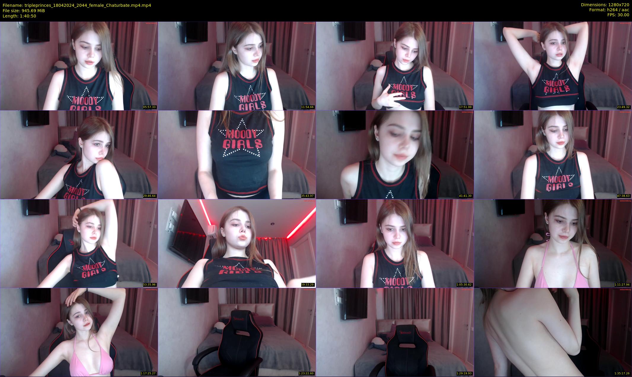 tripleprinces — 101 minute Chaturbate female cam show recording, 720p, Apr 18, 2024