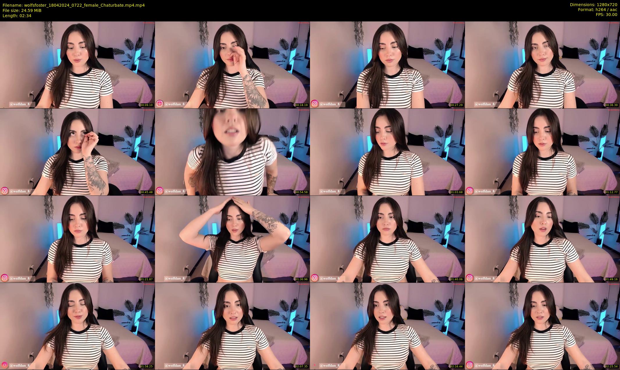 wolfsfoster — 3 minute Chaturbate couple cam show recording, 720p, Apr 18, 2024