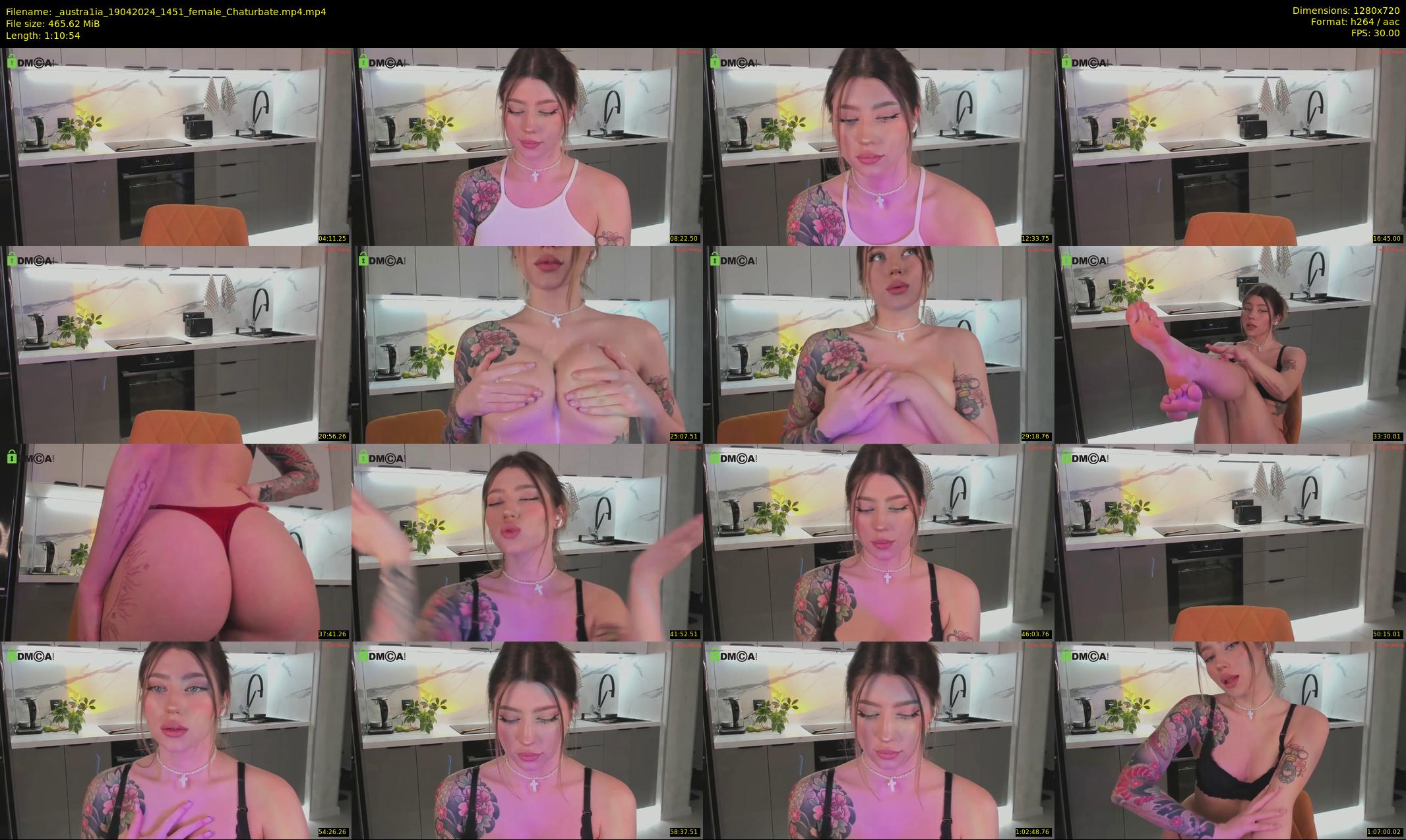 _austra1ia — 71 minute Chaturbate female cam show recording, 720p, Apr 19, 2024