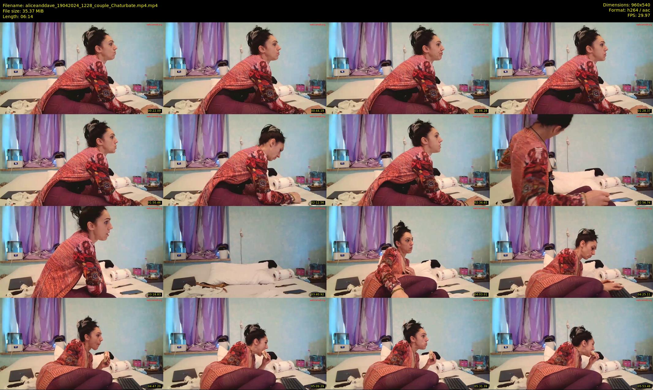 aliceanddave — 7 minute Chaturbate couple cam show recording, 480p, Apr 19, 2024