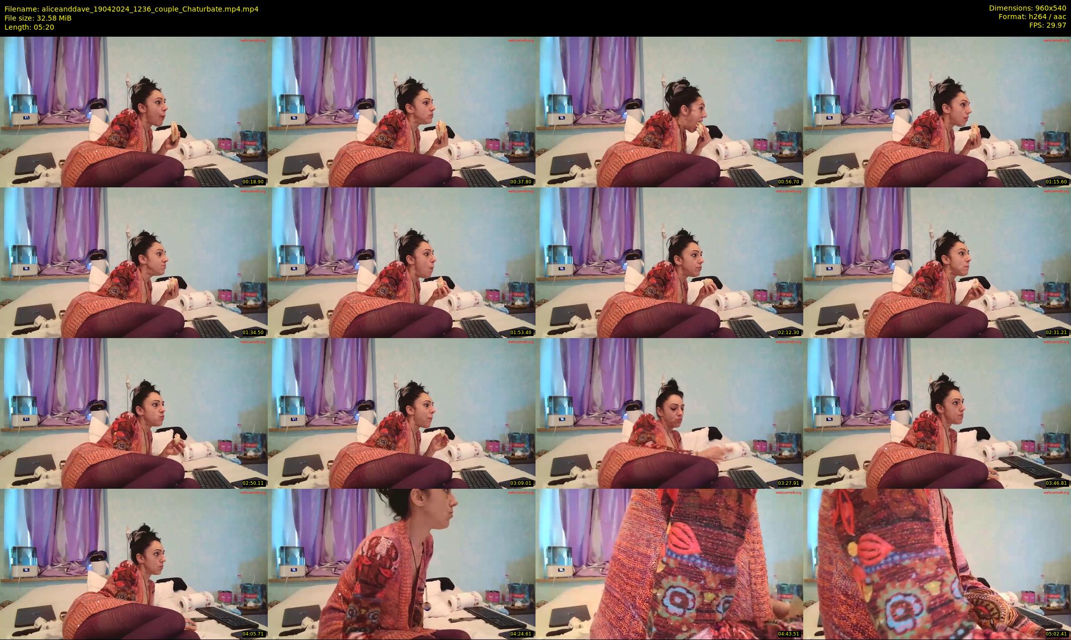 aliceanddave — 6 minute Chaturbate couple cam show recording, 480p, Apr 19, 2024