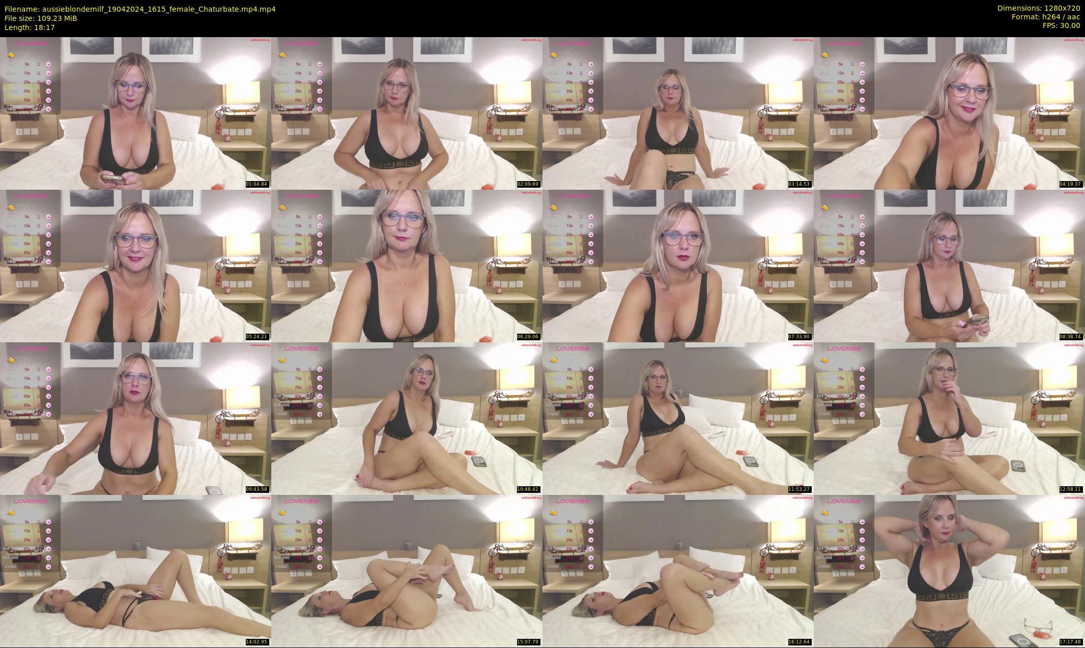 aussieblondemilf — 19 minute Chaturbate female cam show recording, 720p, Apr 19, 2024