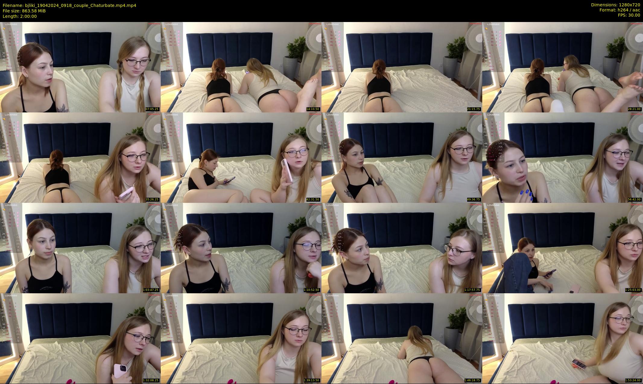 bjliki — 120 minute Chaturbate couple cam show recording, 720p, Apr 19, 2024