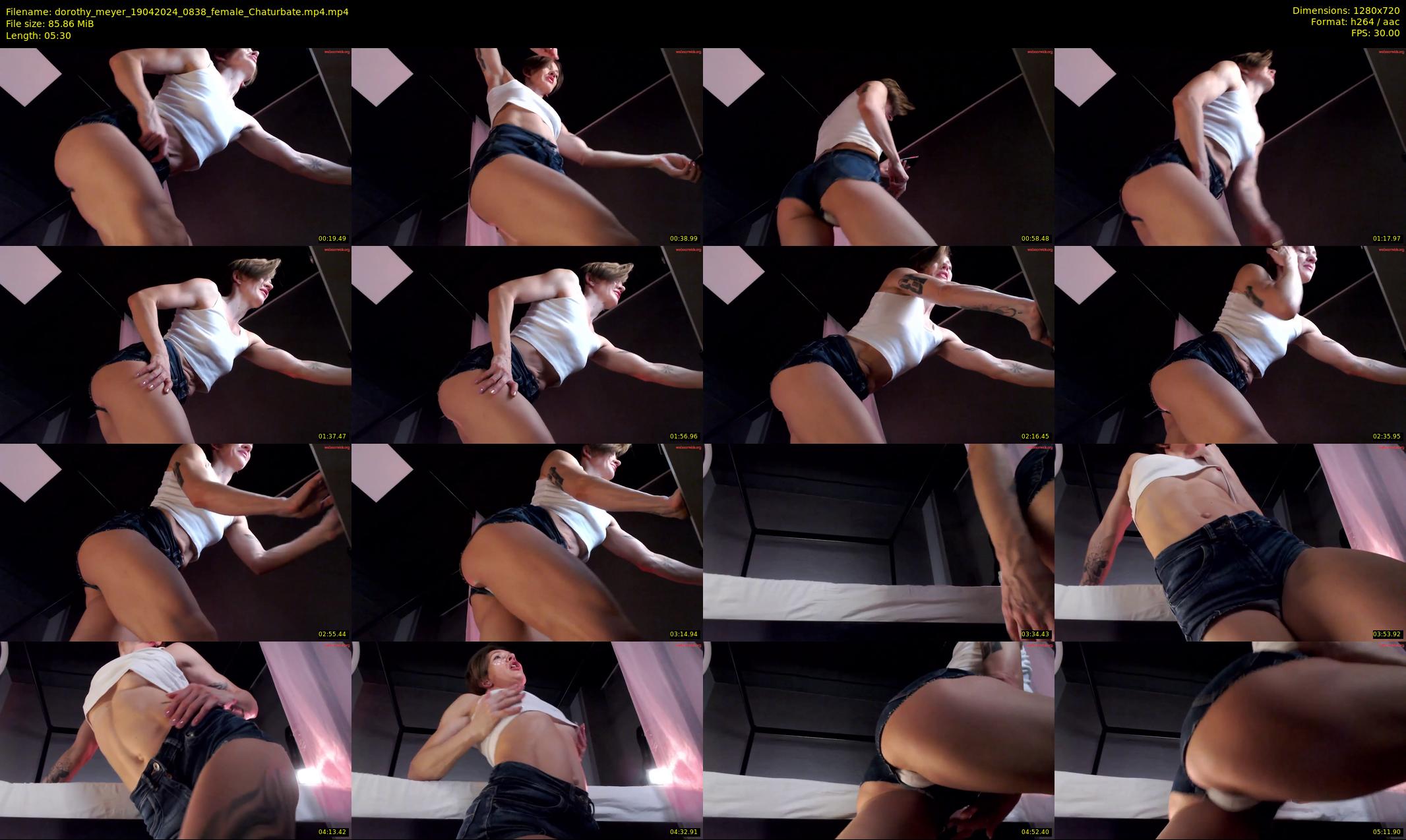 dorothy_meyer — 6 minute Chaturbate female cam show recording, 720p, Apr 19, 2024