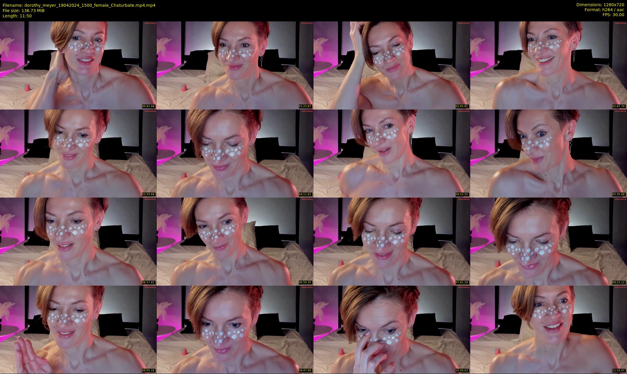 dorothy_meyer — 12 minute Chaturbate female cam show recording, 720p, Apr 19, 2024