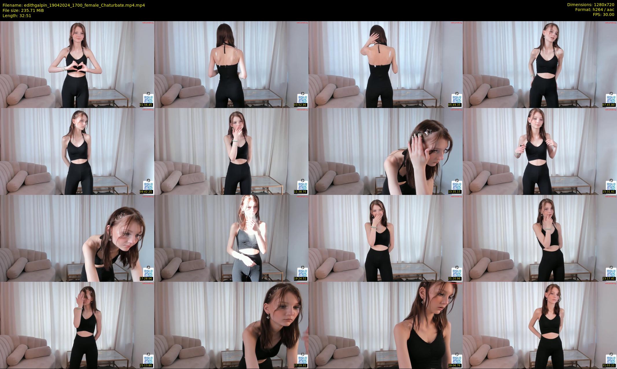 edithgalpin — 33 minute Chaturbate female cam show recording, 720p, Apr 19, 2024