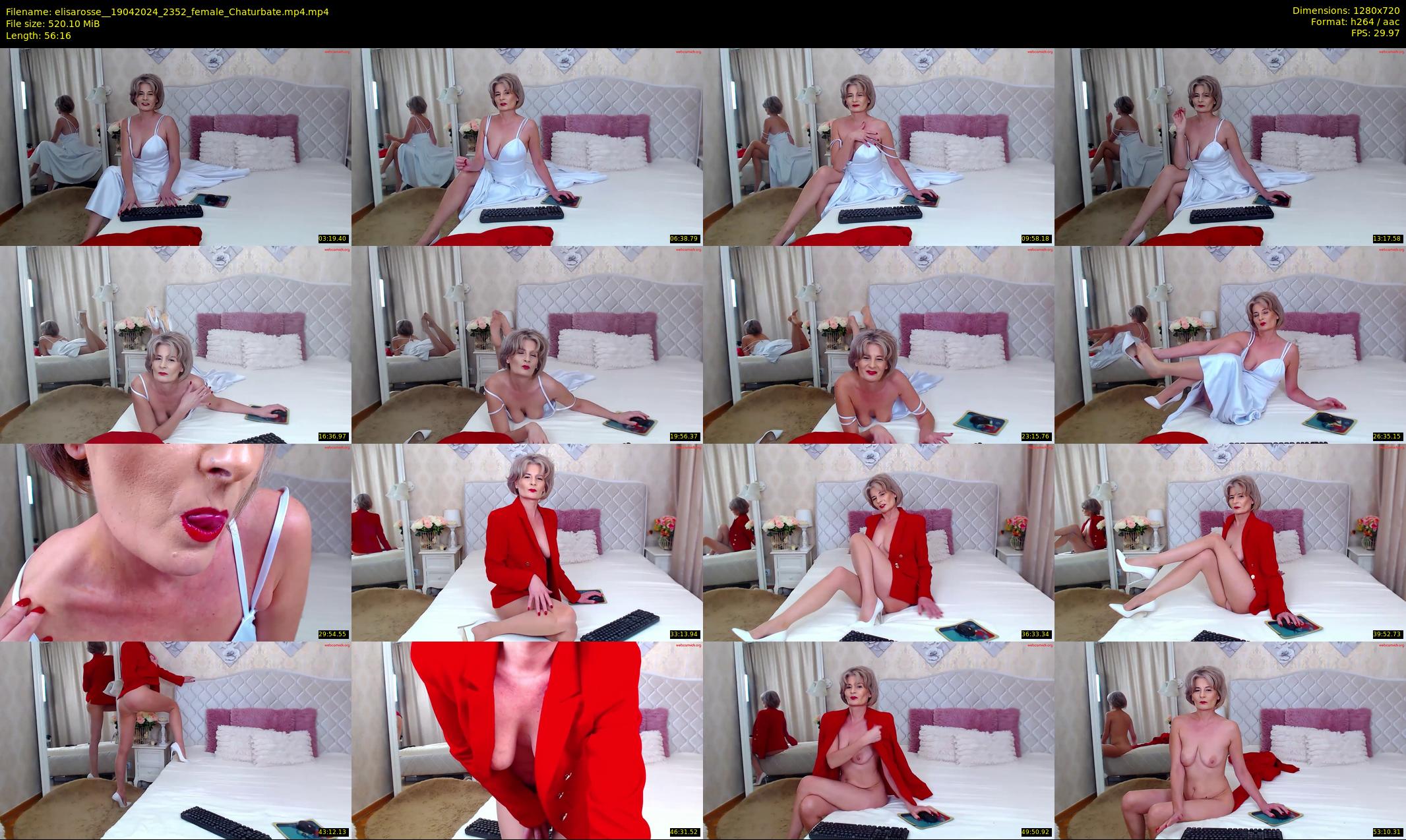 elisarosse_ — 57 minute Chaturbate female cam show recording, 720p, Apr 19, 2024