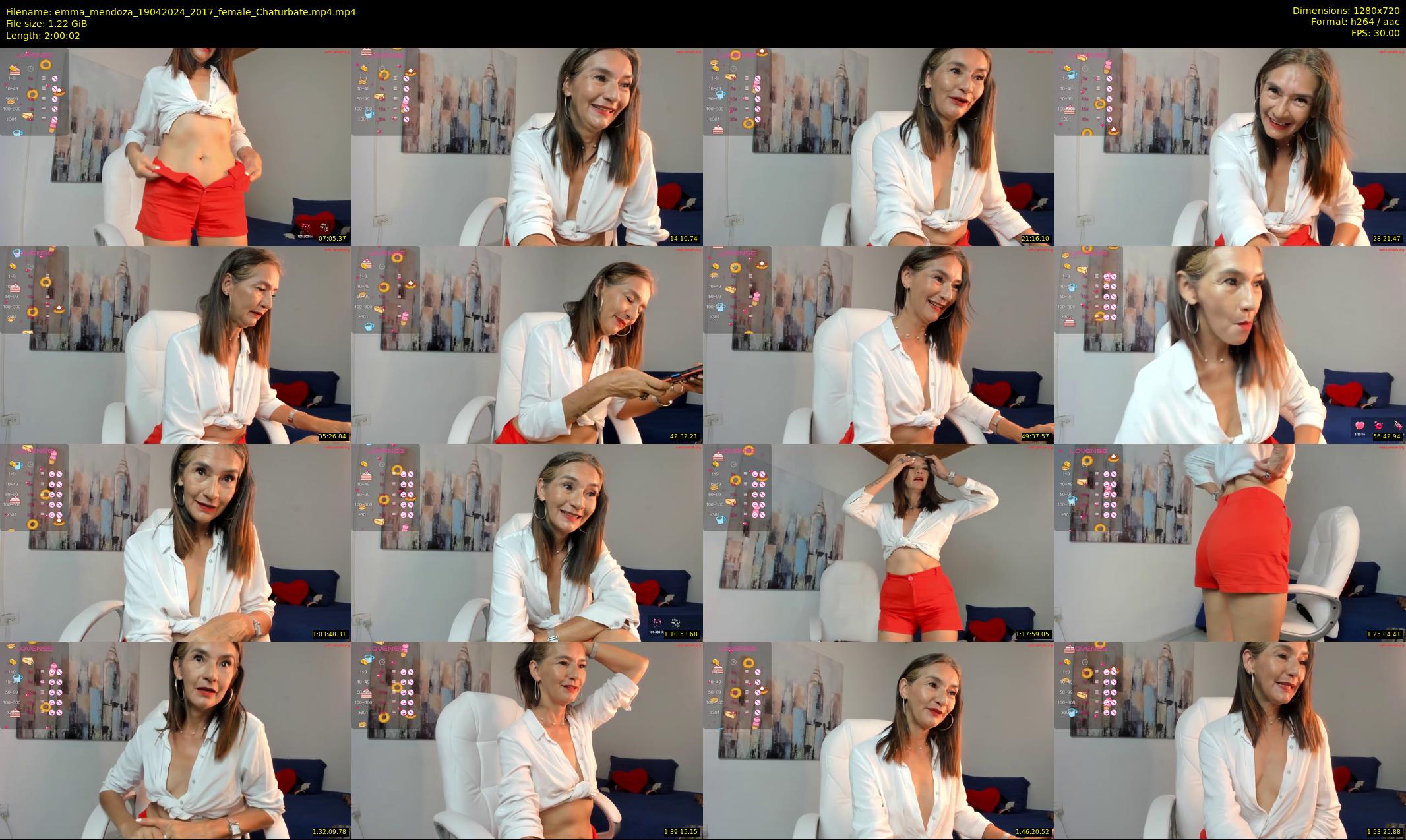 emma_mendoza — 121 minute Chaturbate female cam show recording, 720p, Apr 19, 2024