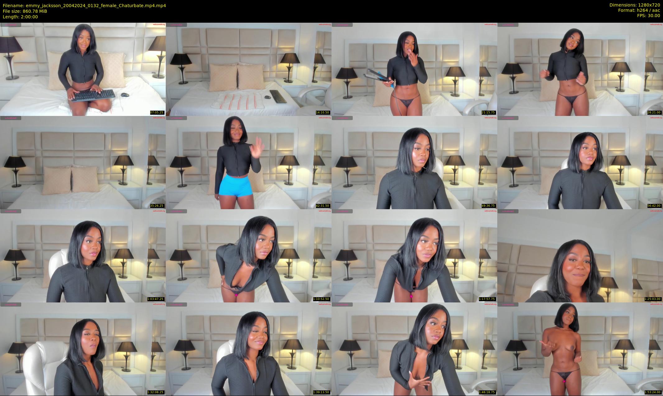 emmy_jacksson — 120 minute Chaturbate female cam show recording, 720p, Apr 20, 2024
