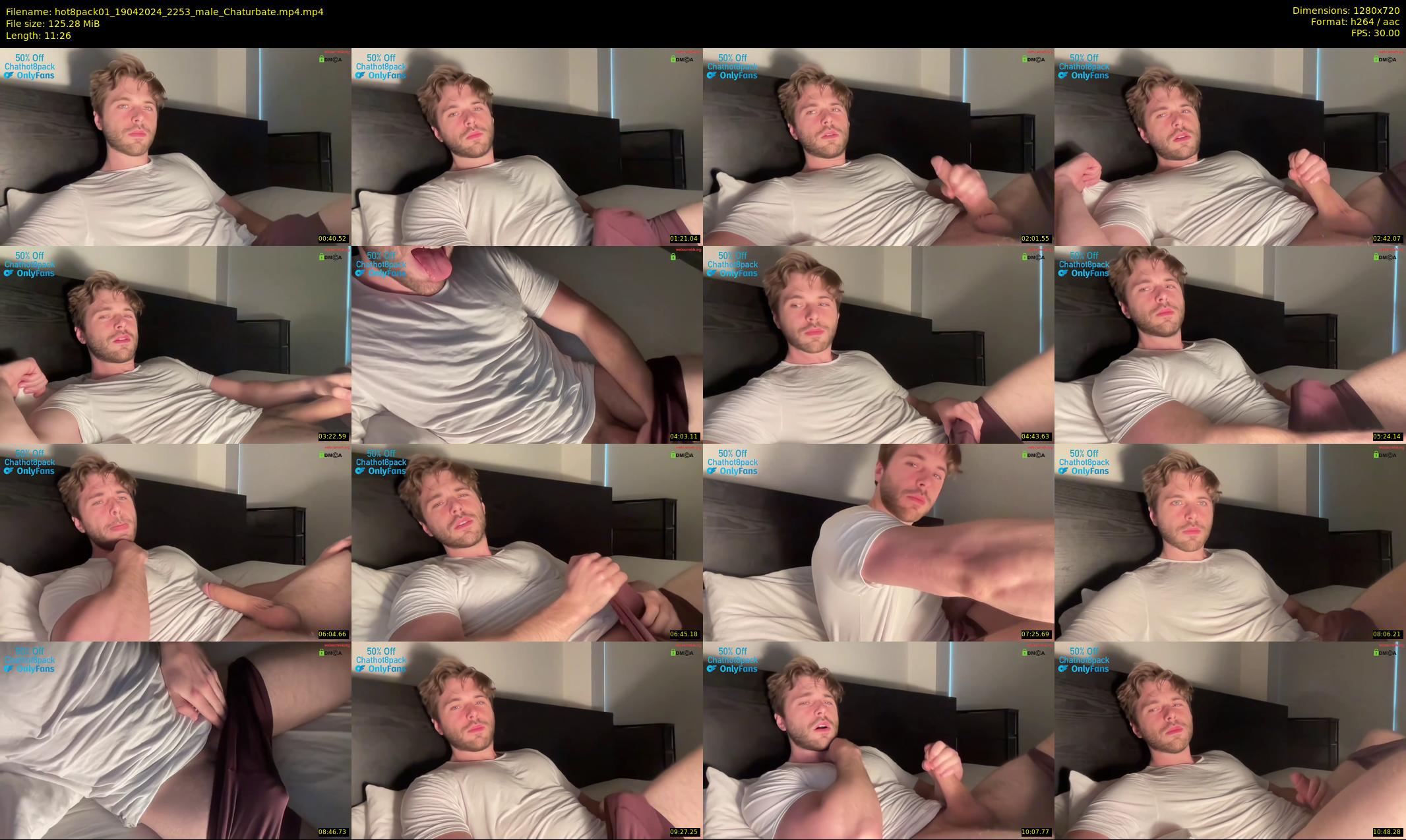 hot8pack01 — 12 minute Chaturbate male cam show recording, 720p, Apr 19, 2024