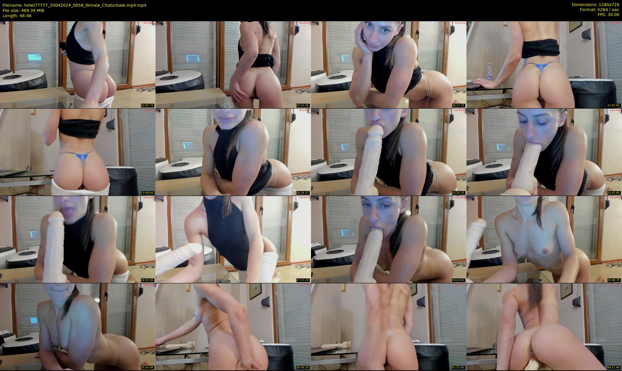hotel77777 — 47 minute Chaturbate female cam show recording, 720p, Apr 20, 2024