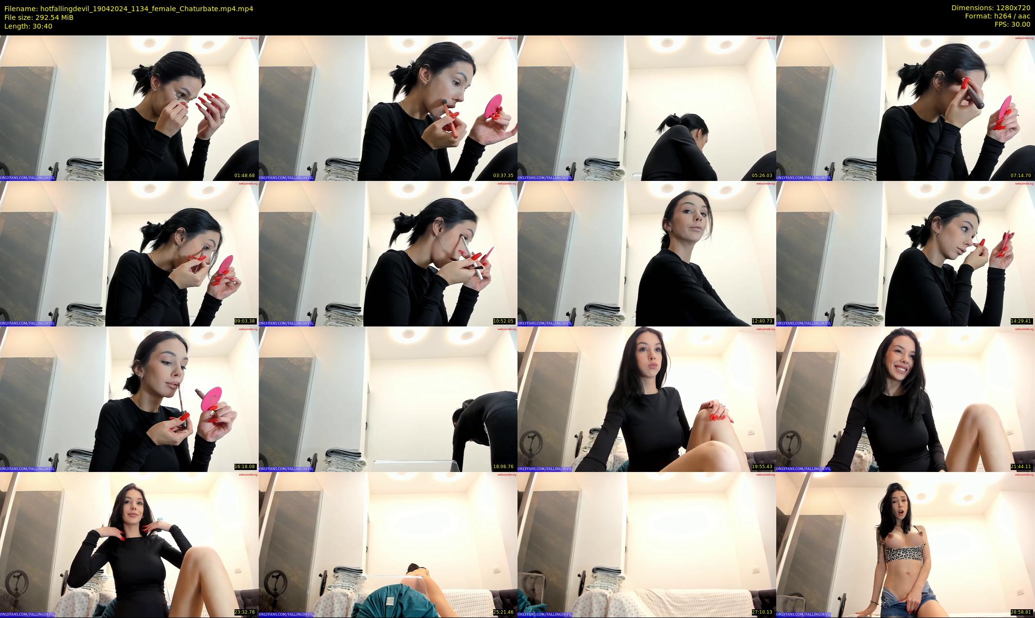 hotfallingdevil — 31 minute Chaturbate female cam show recording, 720p, Apr 19, 2024