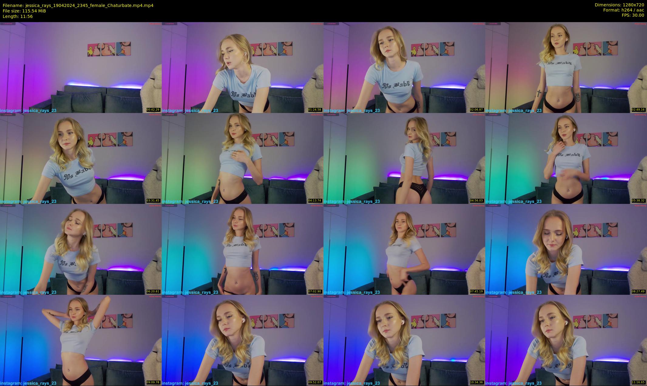 jessica_rays — 12 minute Chaturbate couple cam show recording, 720p, Apr 19, 2024