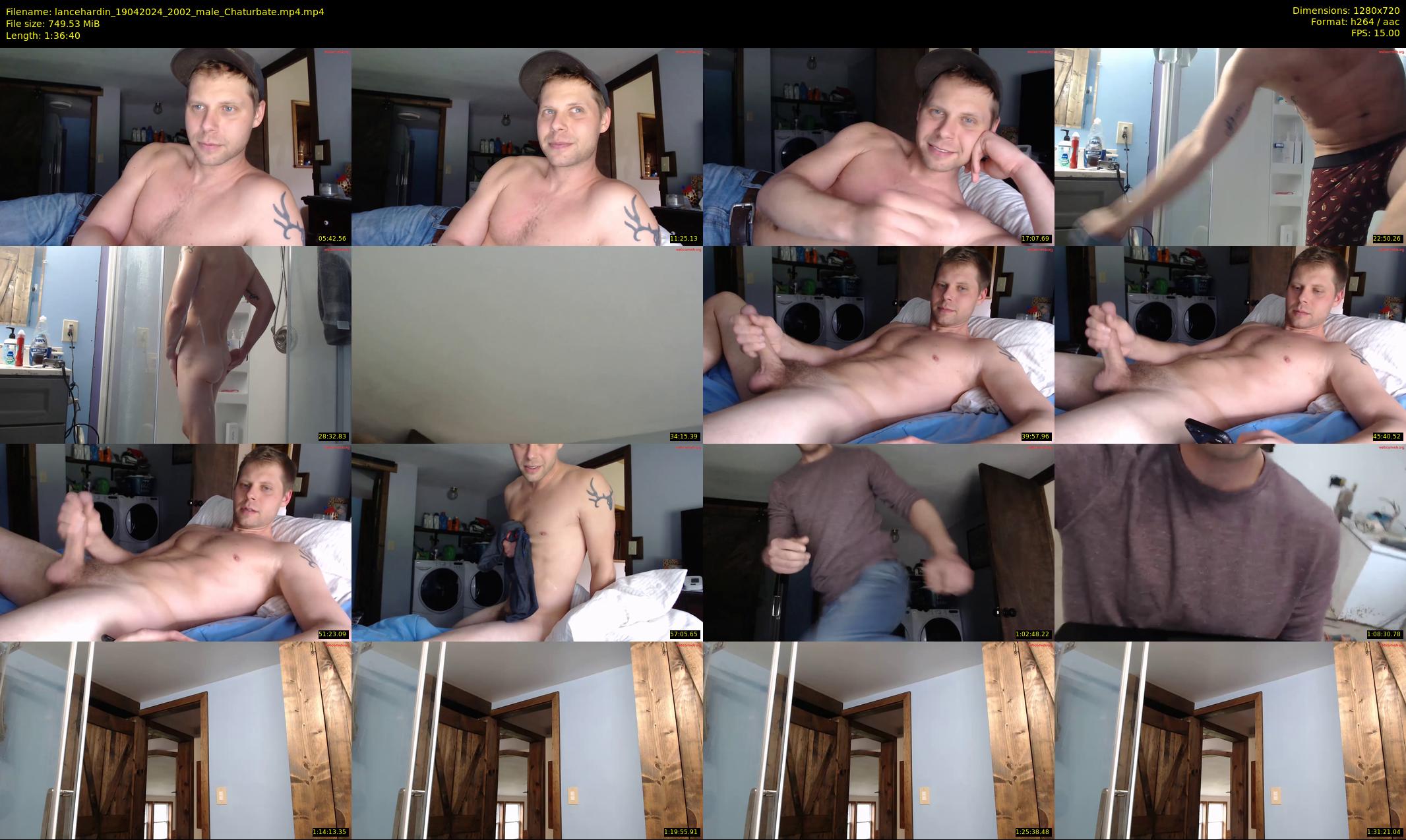 lancehardin — 97 minute Chaturbate male cam show recording, 720p, Apr 19, 2024